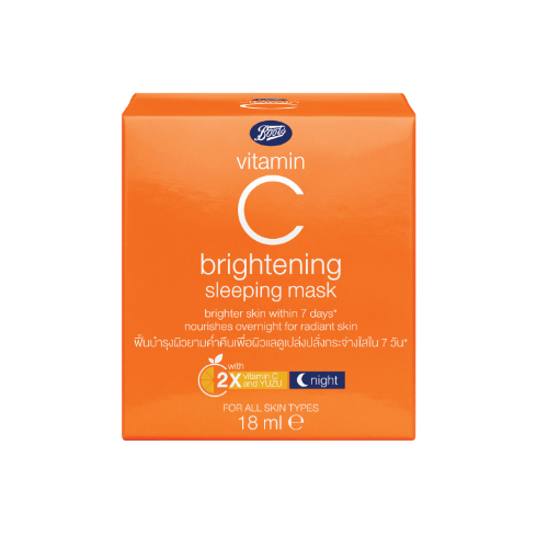 Boots Vitamin C Brightening Sleeping mask