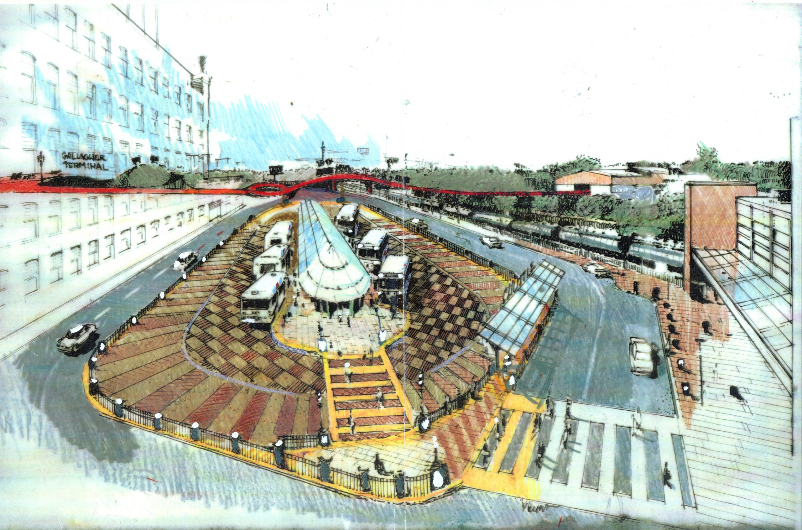 GALLAGHER TRANSPORTATION PARKING TERMINAL Meyer & Meyer Architects