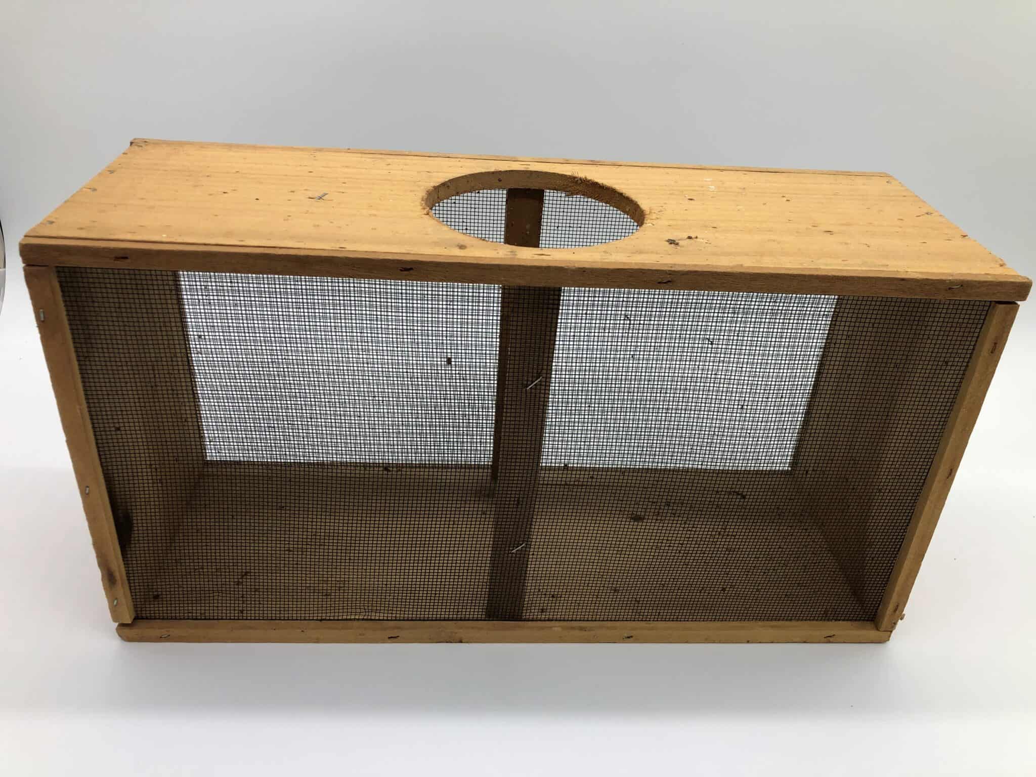 Empty Package Bee Boxes made of wood or plastic Meyer Bees