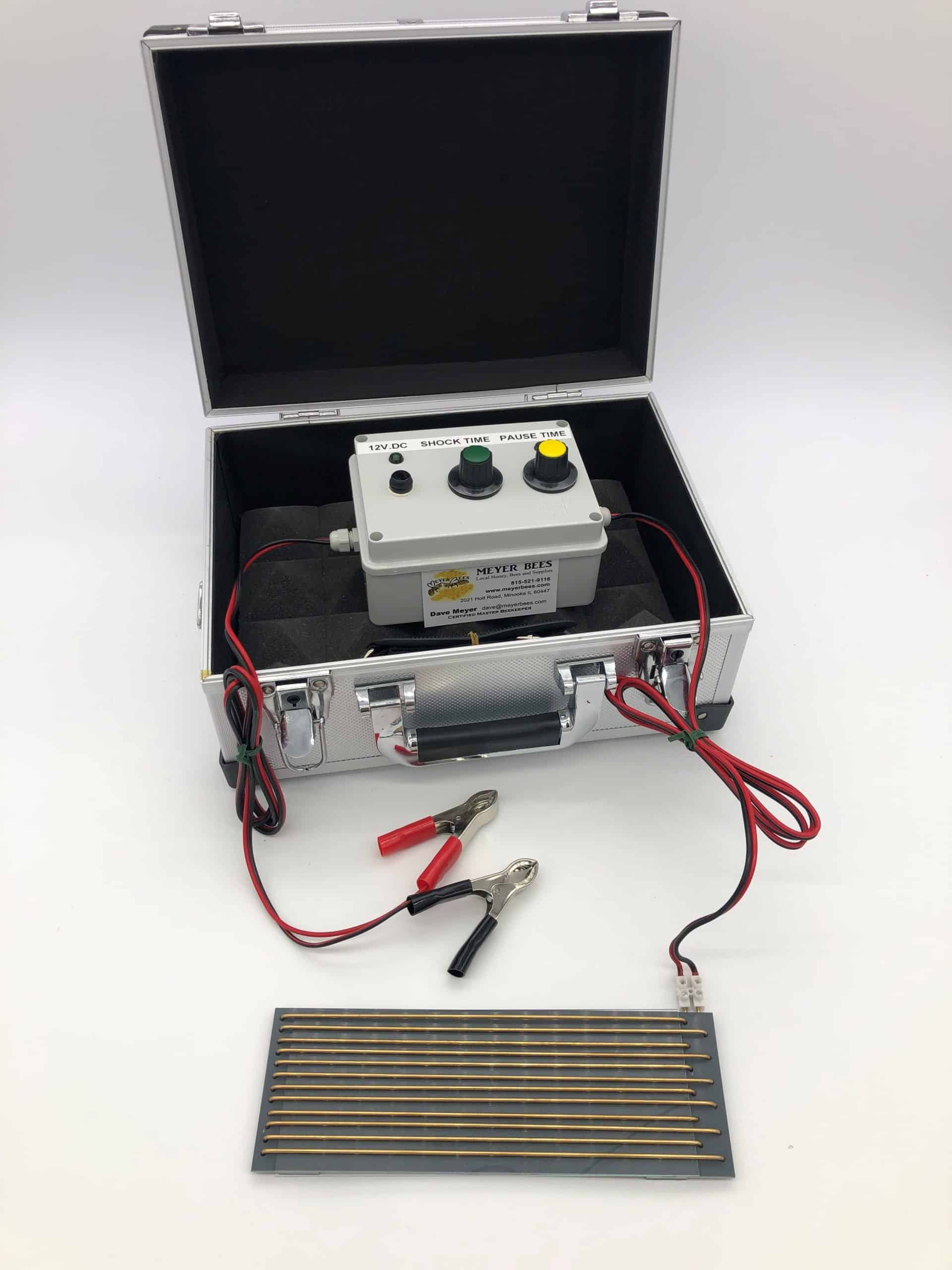 Bee Venom Collection Machine in compact case Meyer Bees