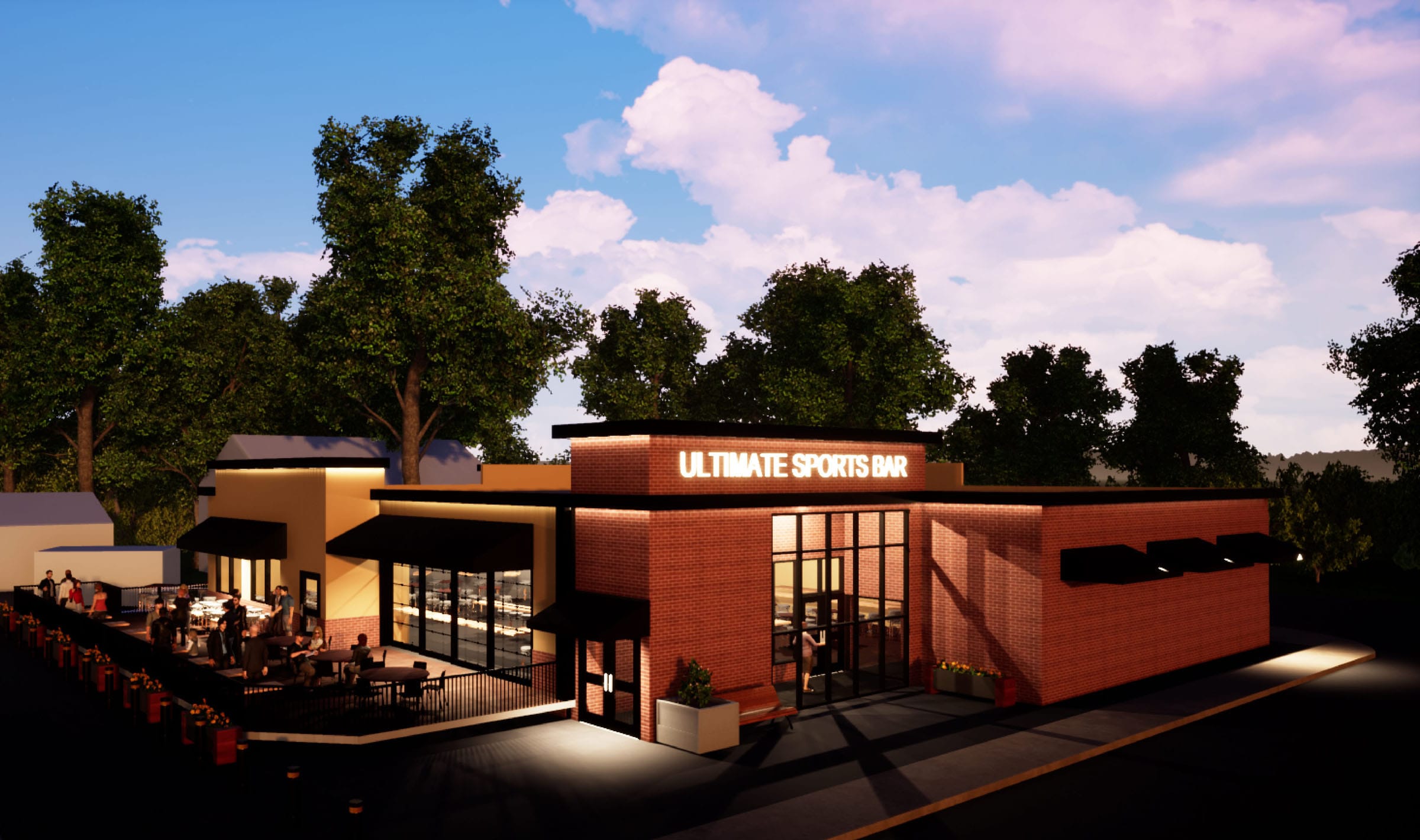 Ultimate Sports Bar & Grill Meyer Group Architecture