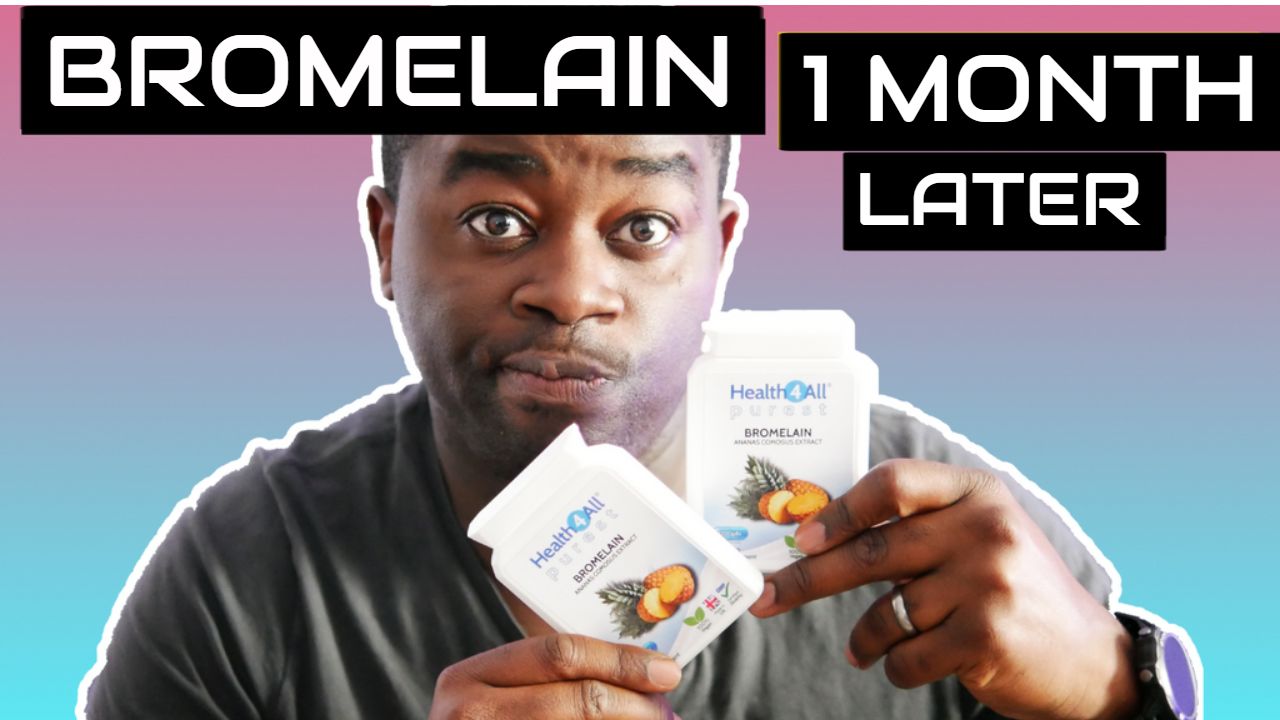 Bromelain pineapple extract for eye floaters 1 month later (update)