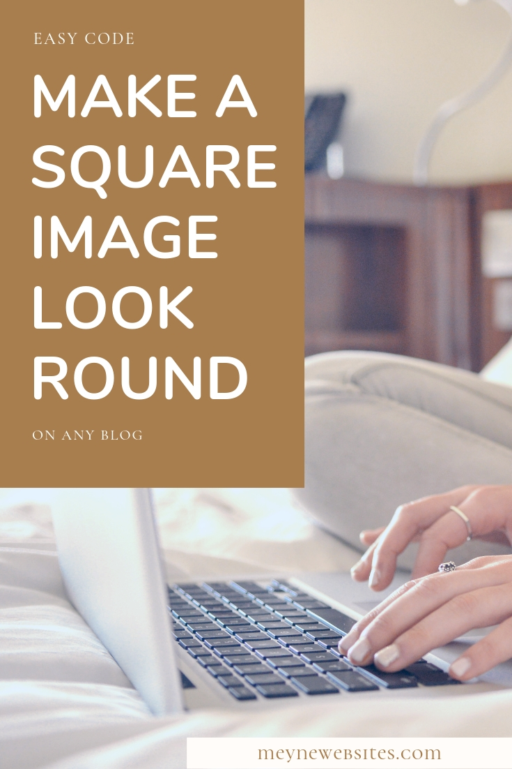 How to make a square image round • Meyne