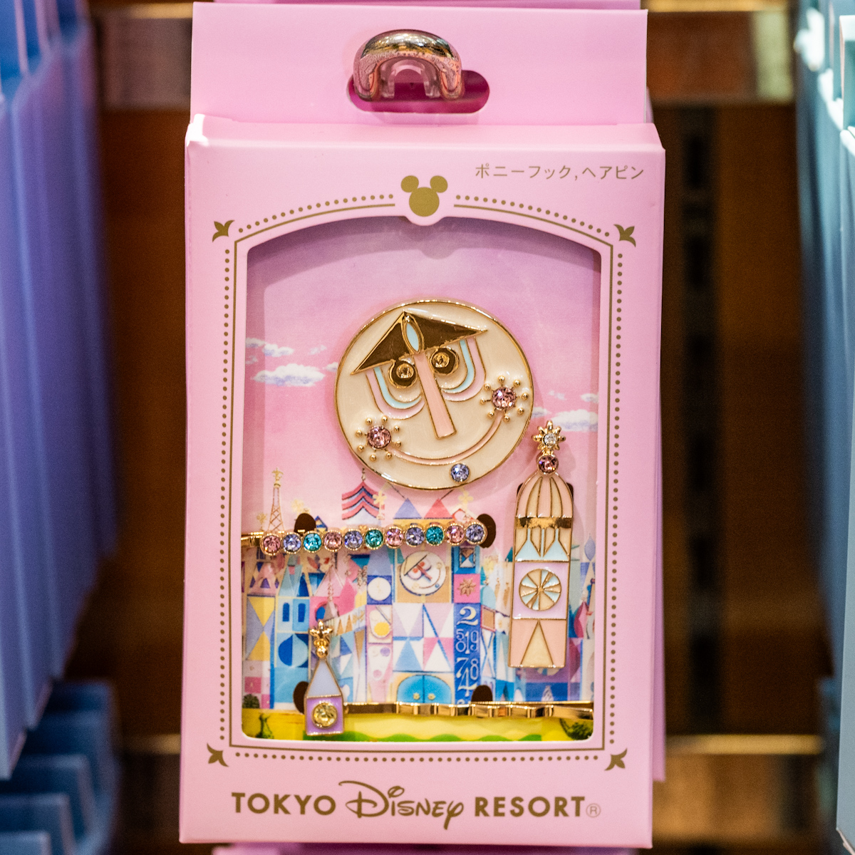 イッツ・ア・スモールワールドモチーフ！東京ディズニーランド アクセサリーセット