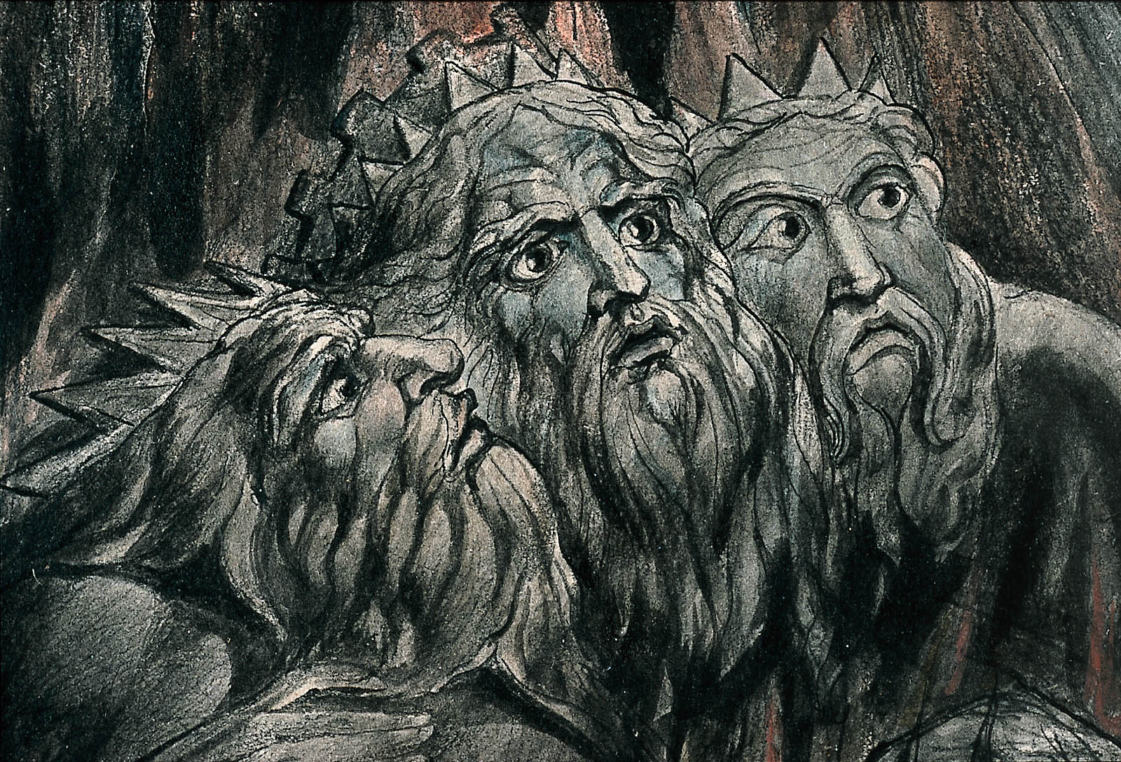 Lucifer and the Pope in Hell (The King of Babylon) Museum of Fine