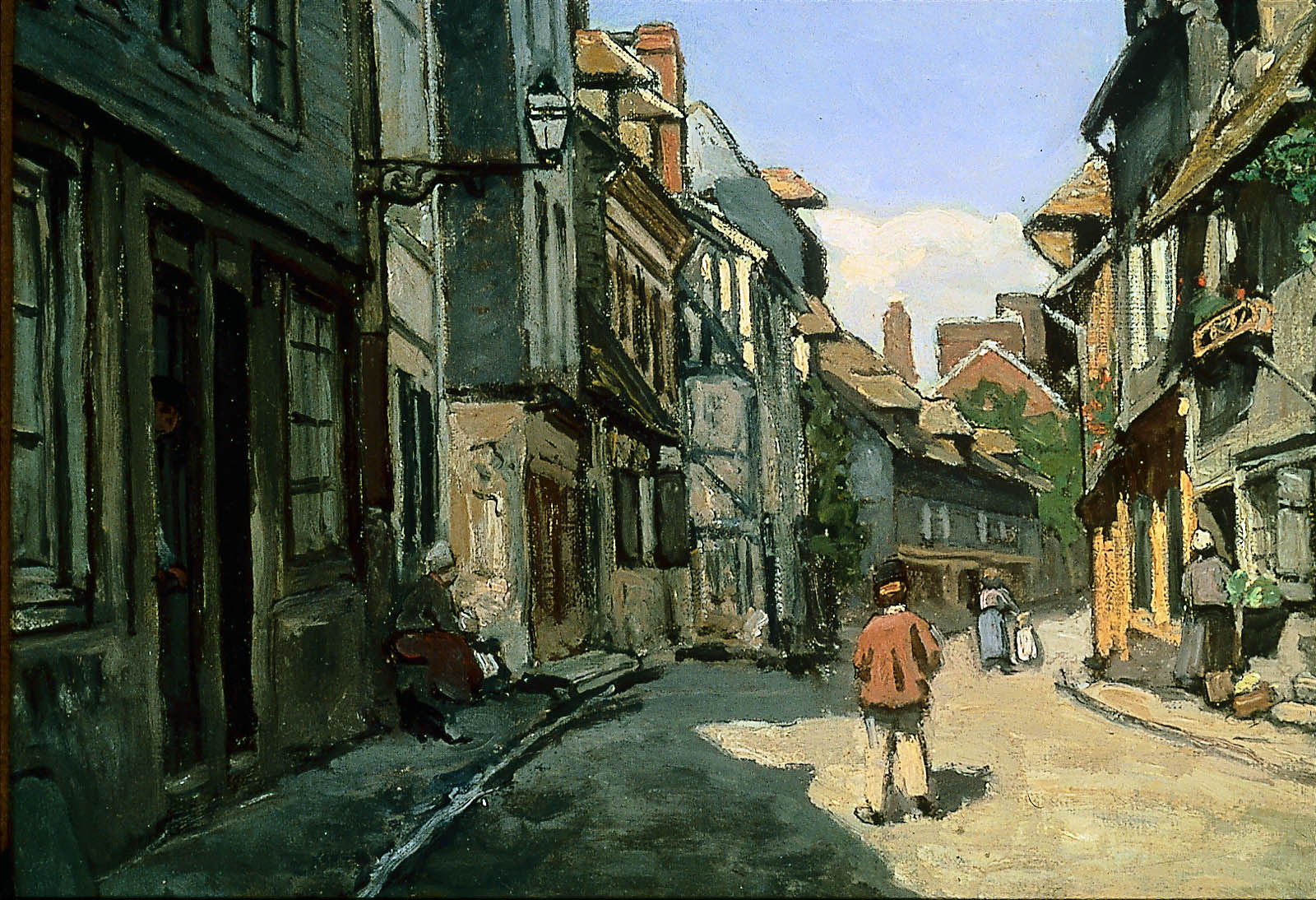 Rue de la Bavole, Honfleur Museum of Fine Arts, Boston