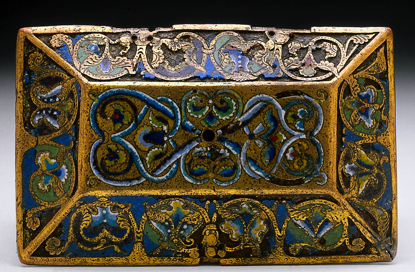 Casket with Beasts in Scrolls Museum of Fine Arts, Boston