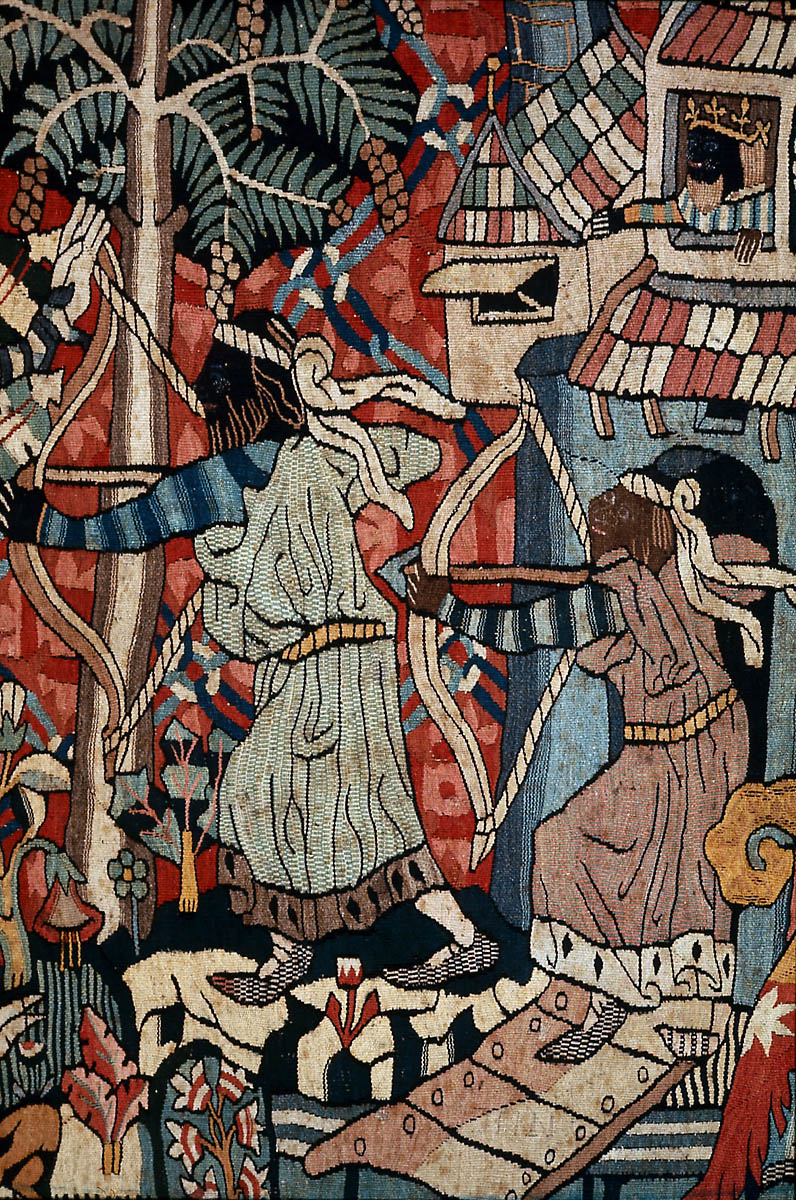Tapestry Wild Men and Moors Museum of Fine Arts, Boston