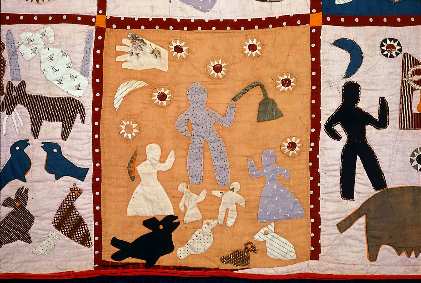 Pictorial quilt Museum of Fine Arts, Boston