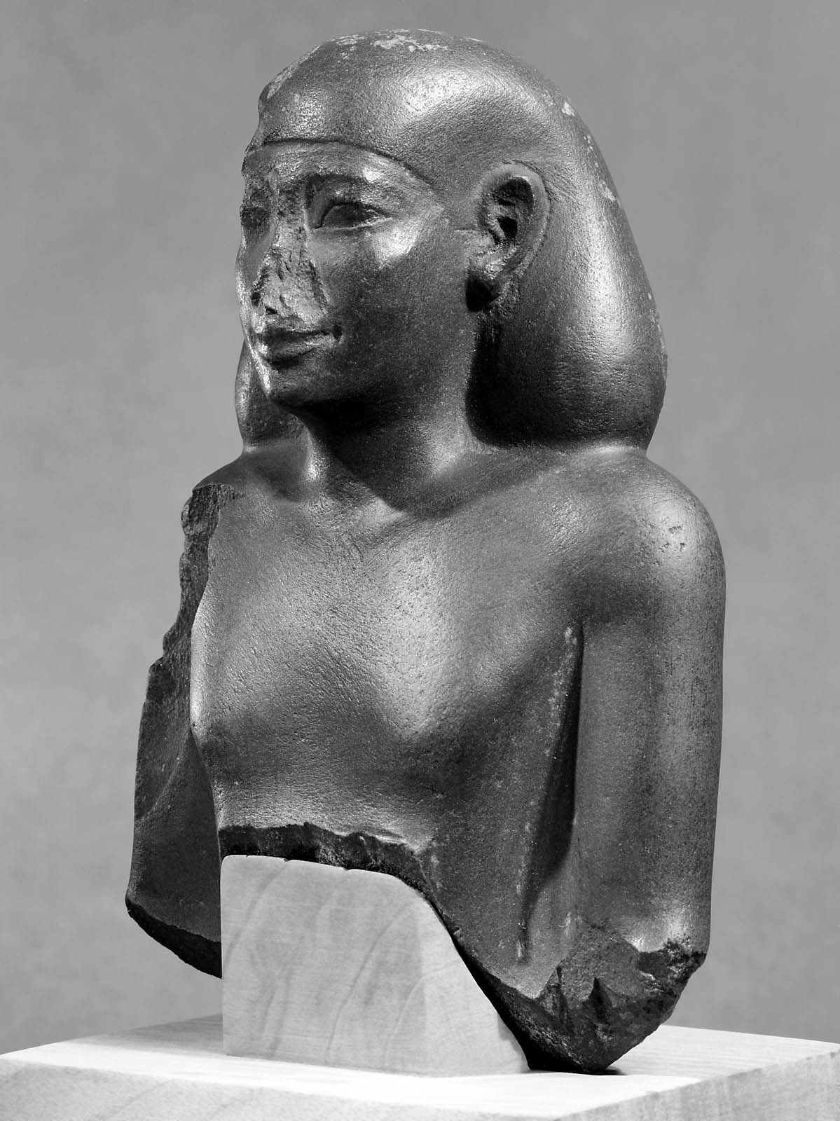 Statuette of an official Museum of Fine Arts, Boston