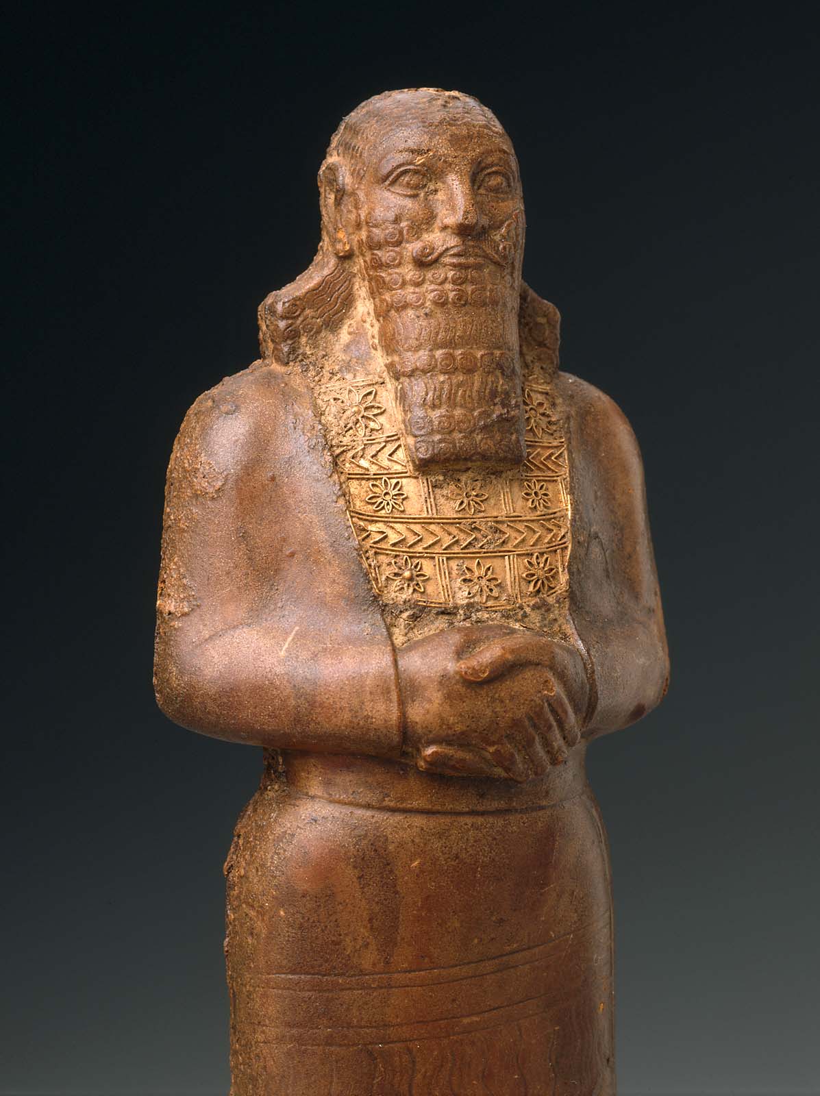 Statuette of an Assyrian king Museum of Fine Arts, Boston