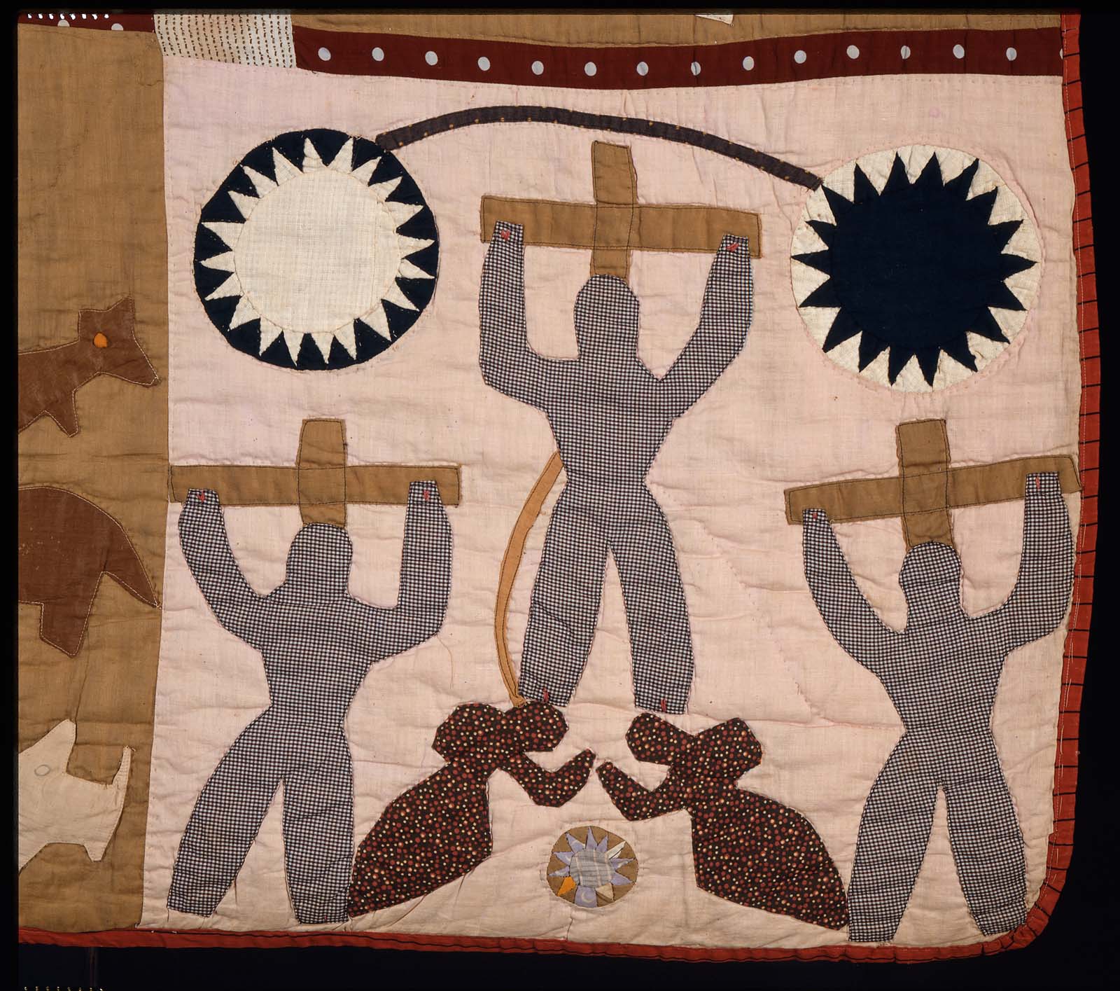 Pictorial quilt Museum of Fine Arts, Boston