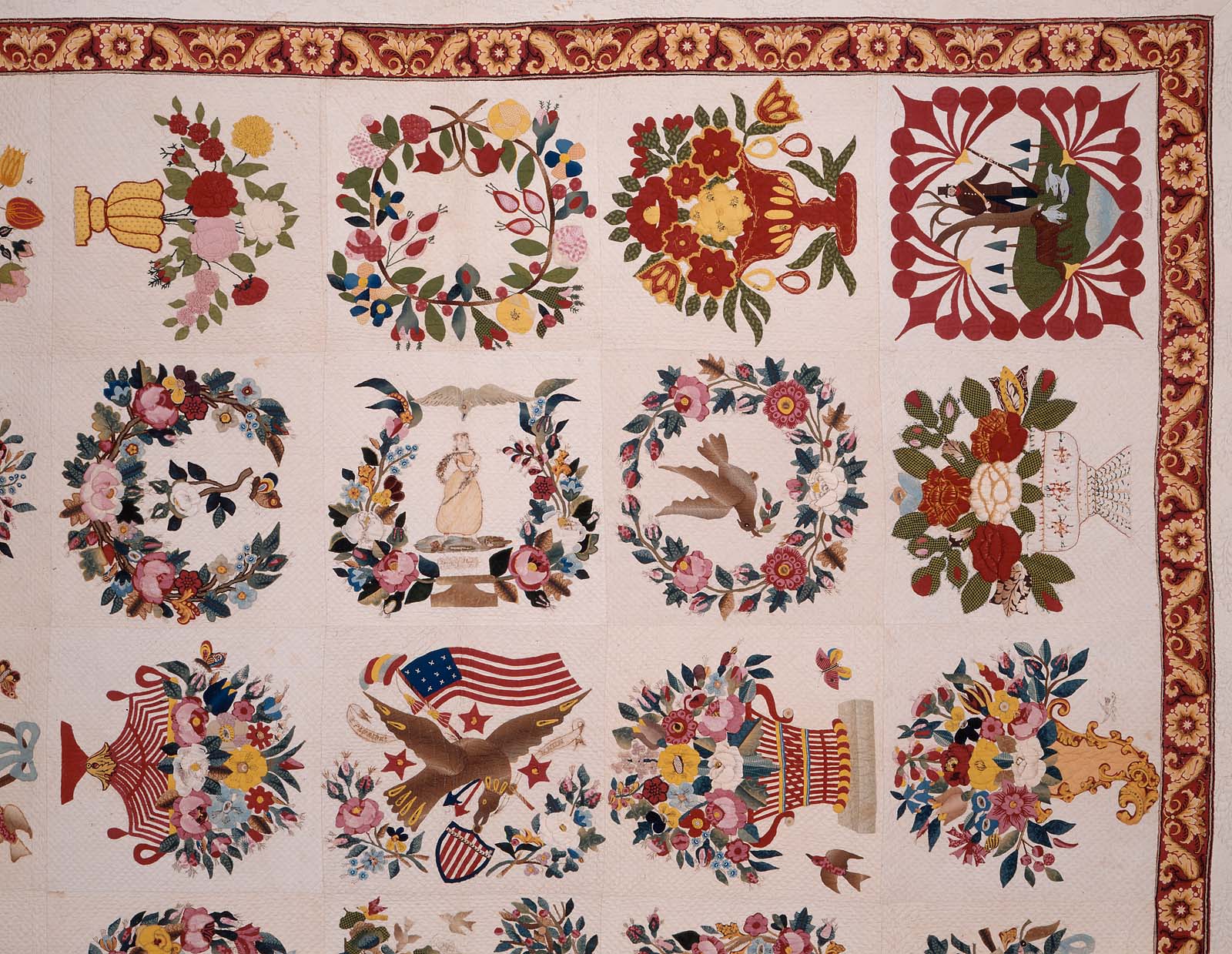 Album quilt Museum of Fine Arts, Boston