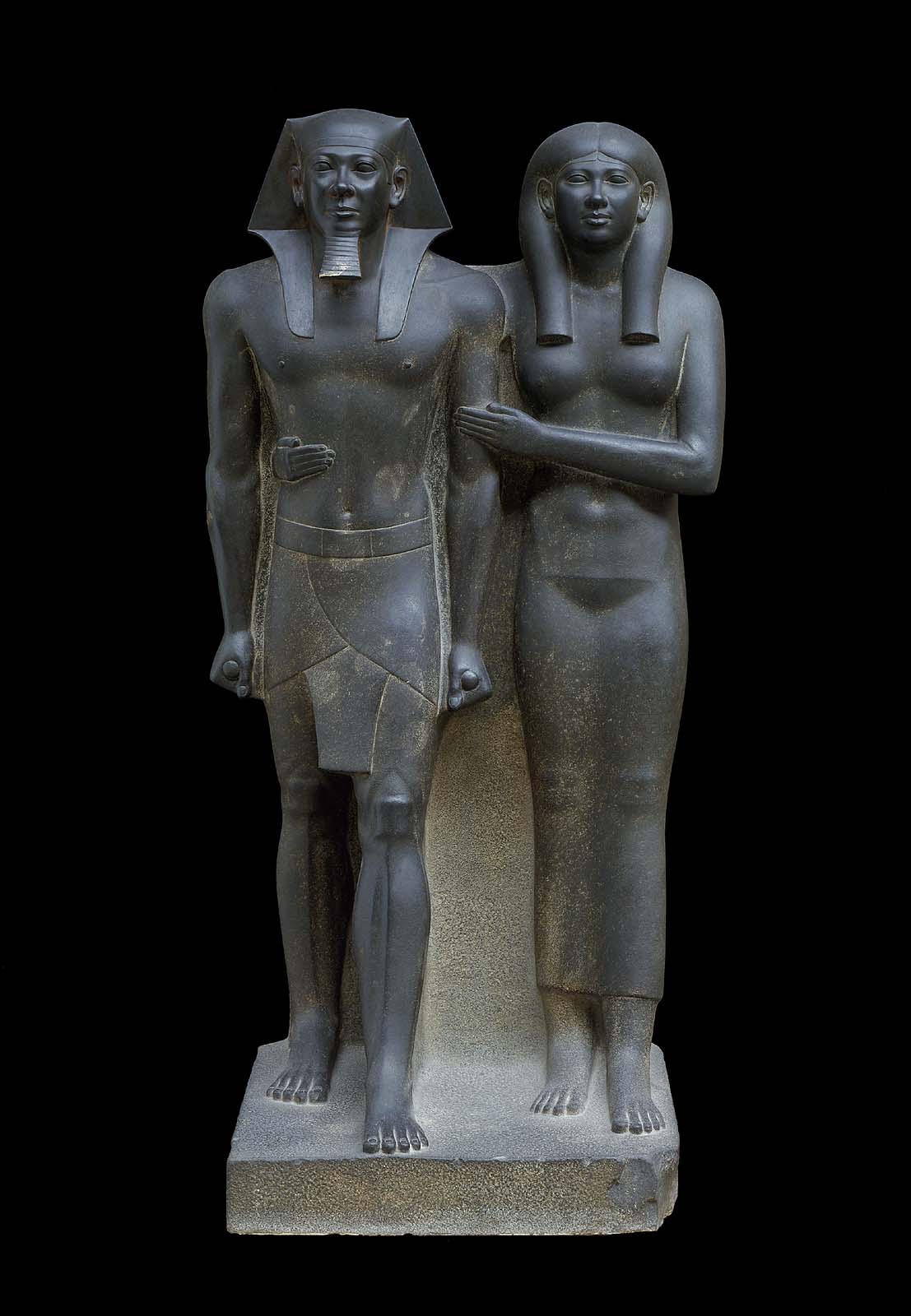 King Menkaura (Mycerinus) and queen Museum of Fine Arts, Boston