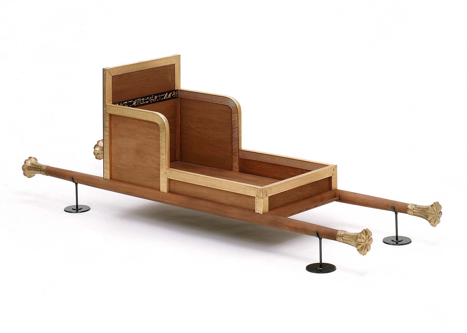 Carrying chair of Queen Hetepheres I (reproduction) Museum of Fine