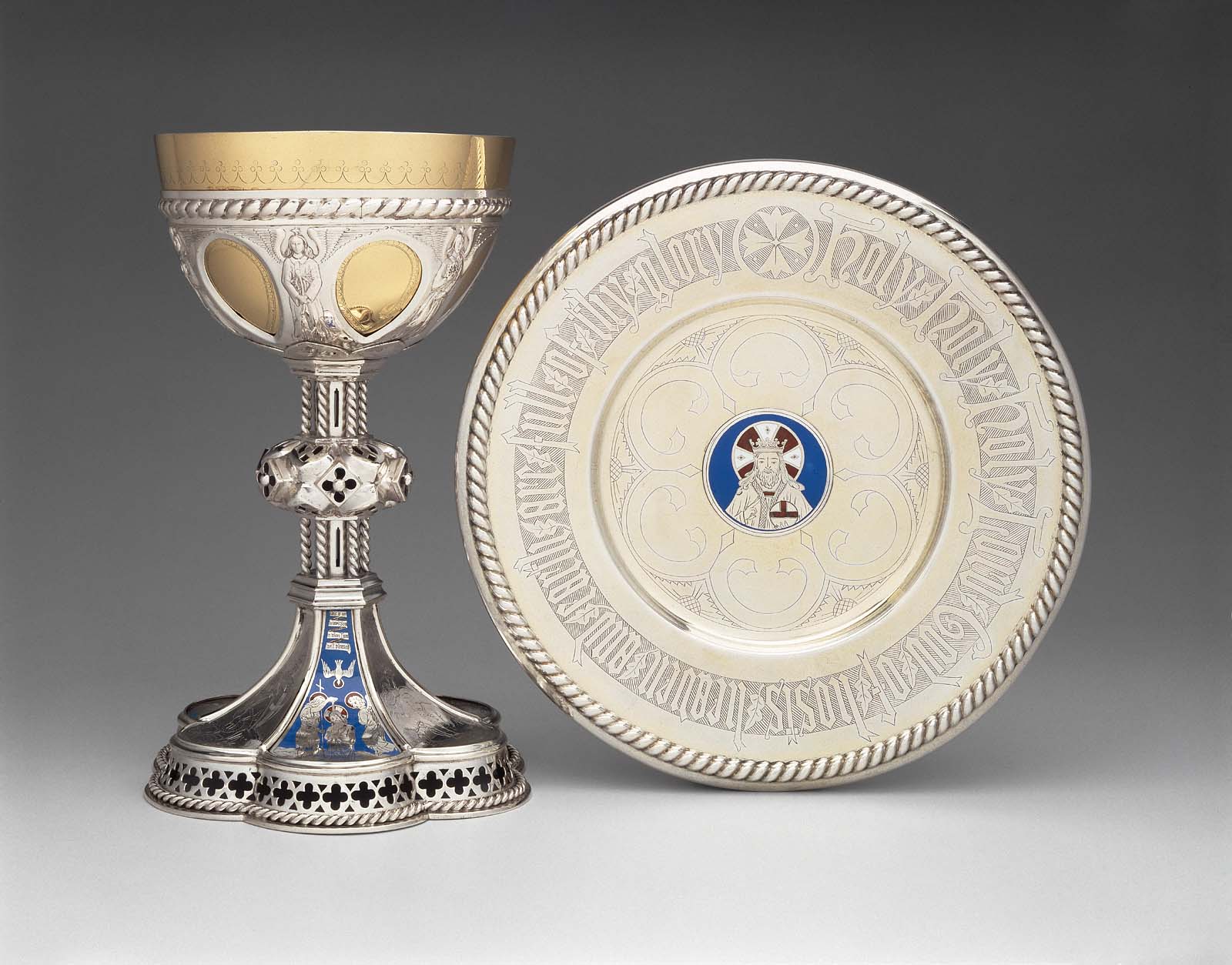 Chalice and paten Museum of Fine Arts, Boston
