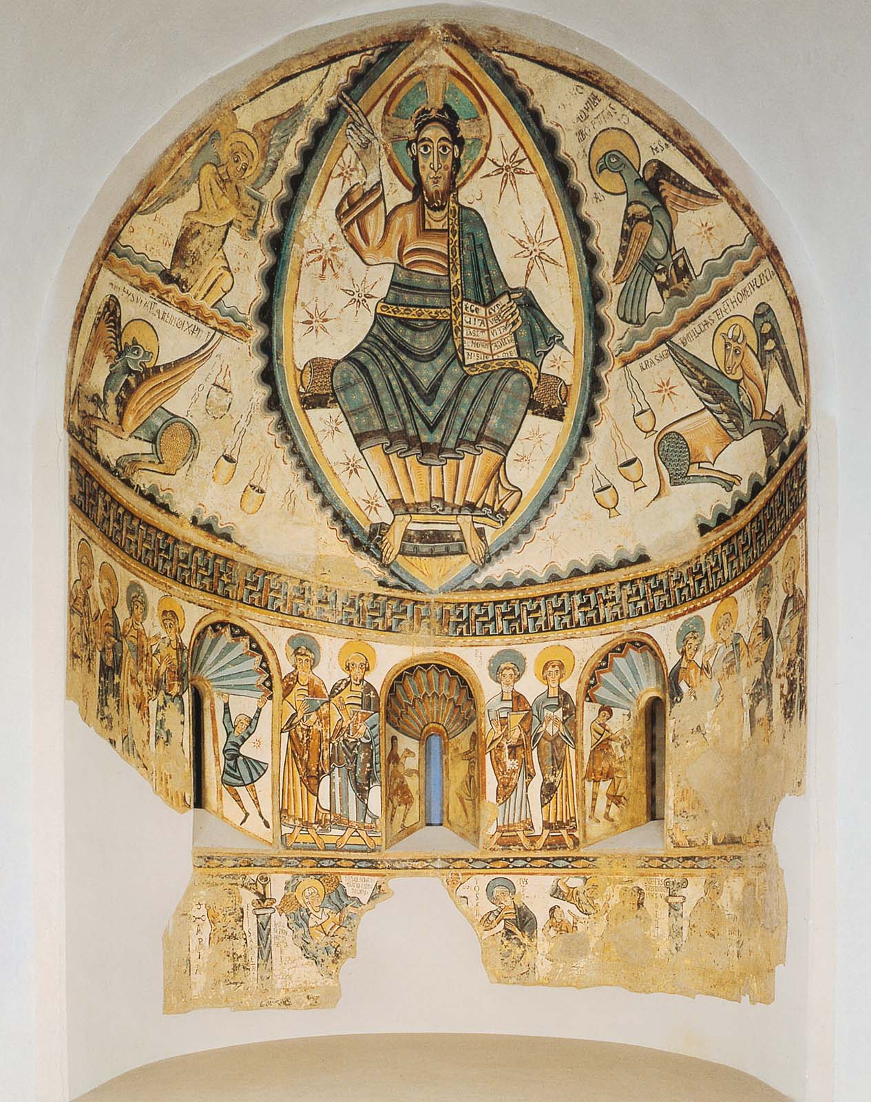 Christ in Majesty with Symbols of the Four Evangelists Museum of Fine