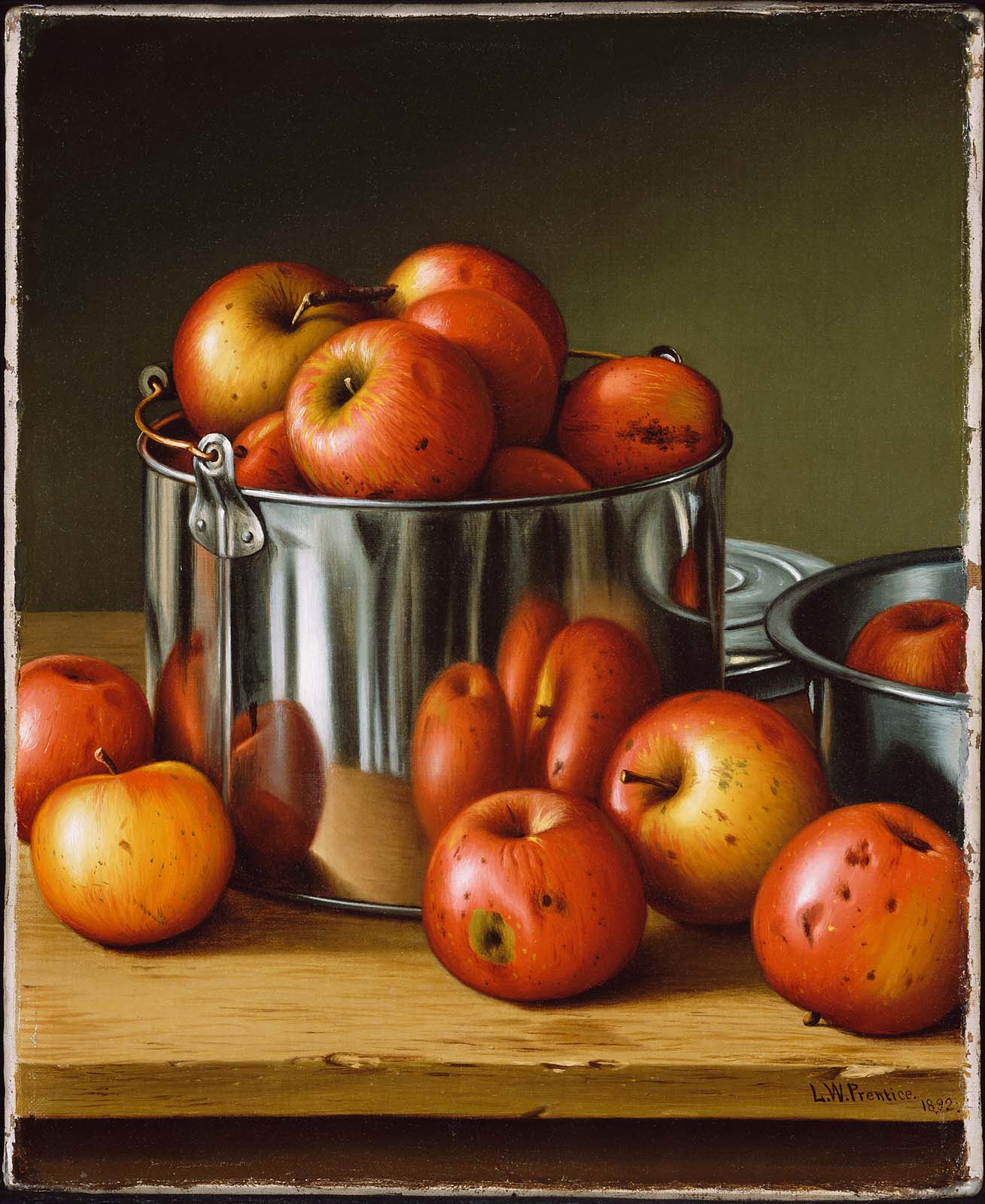 Apples in a Tin Pail Museum of Fine Arts, Boston