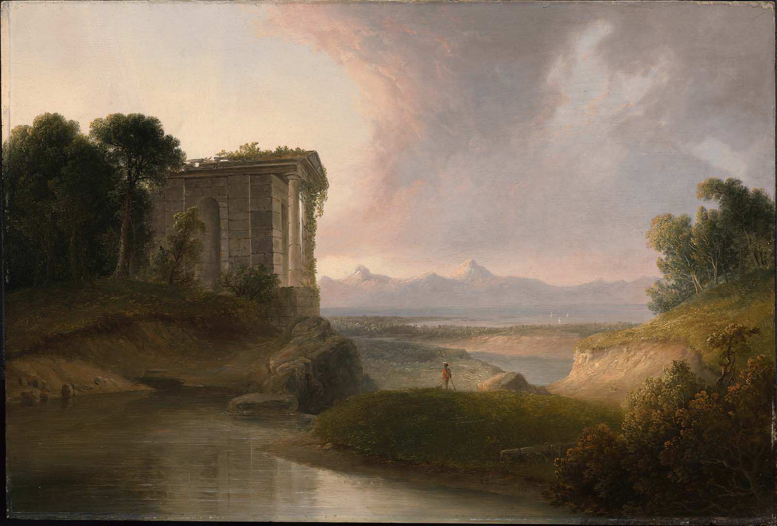 Romantic Landscape with a Temple Museum of Fine Arts, Boston