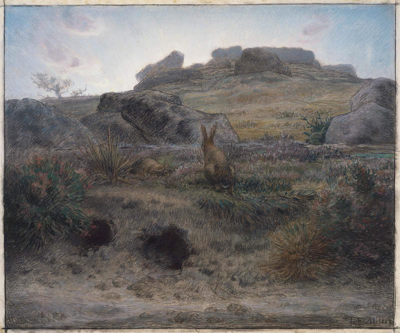 Rabbit Warren, Dawn Museum of Fine Arts, Boston