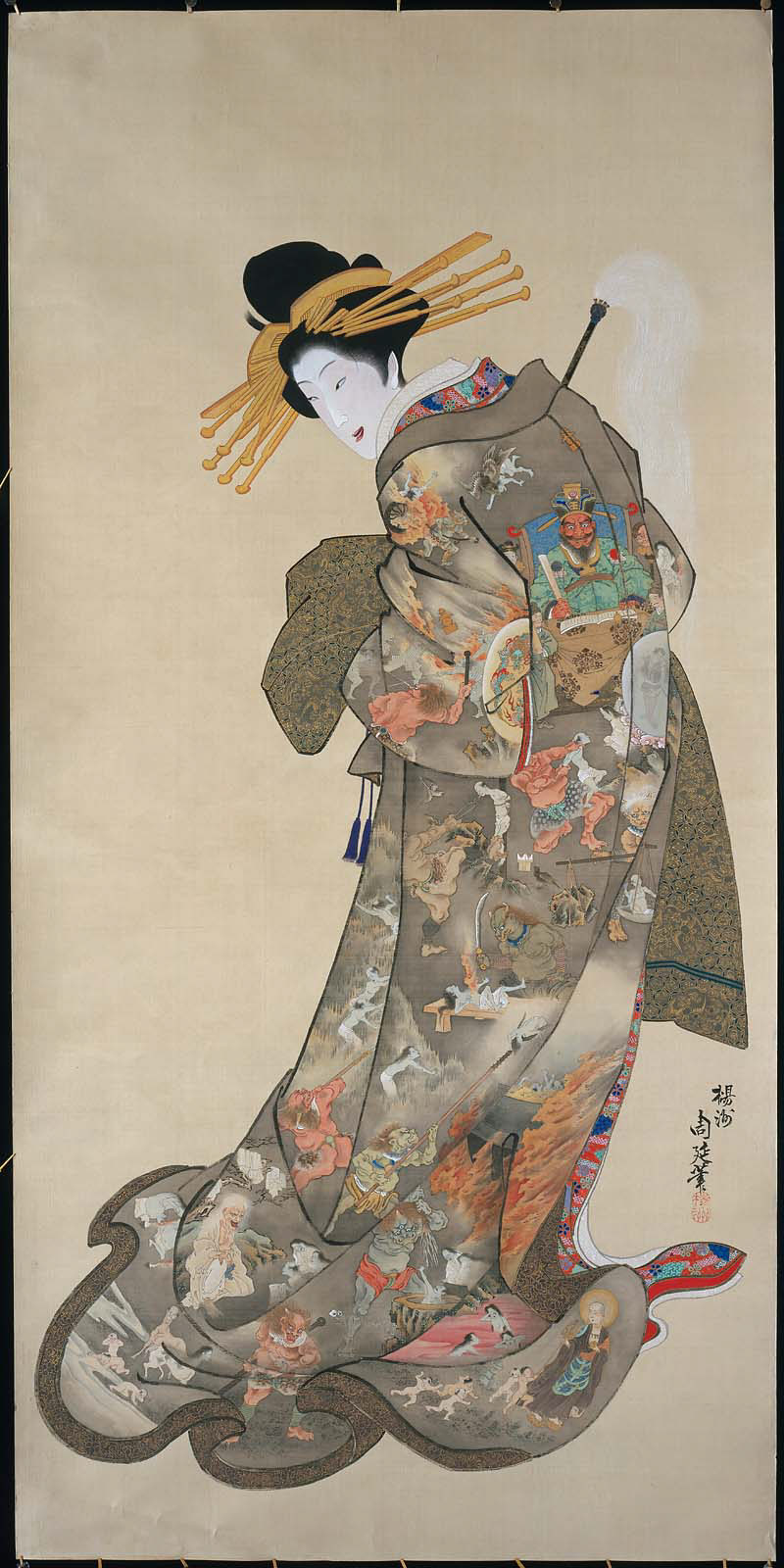 The Hell Courtesan (Jigokudayû) Museum of Fine Arts, Boston