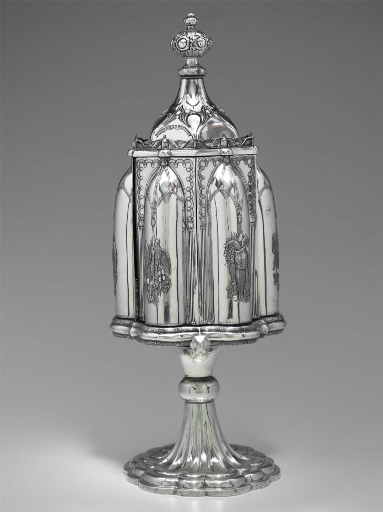 Cruet holder or "magic caster" Museum of Fine Arts, Boston
