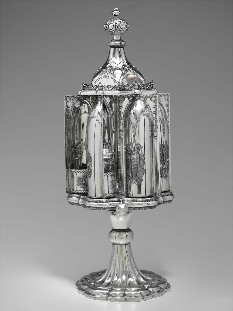Cruet holder or "magic caster" Museum of Fine Arts, Boston