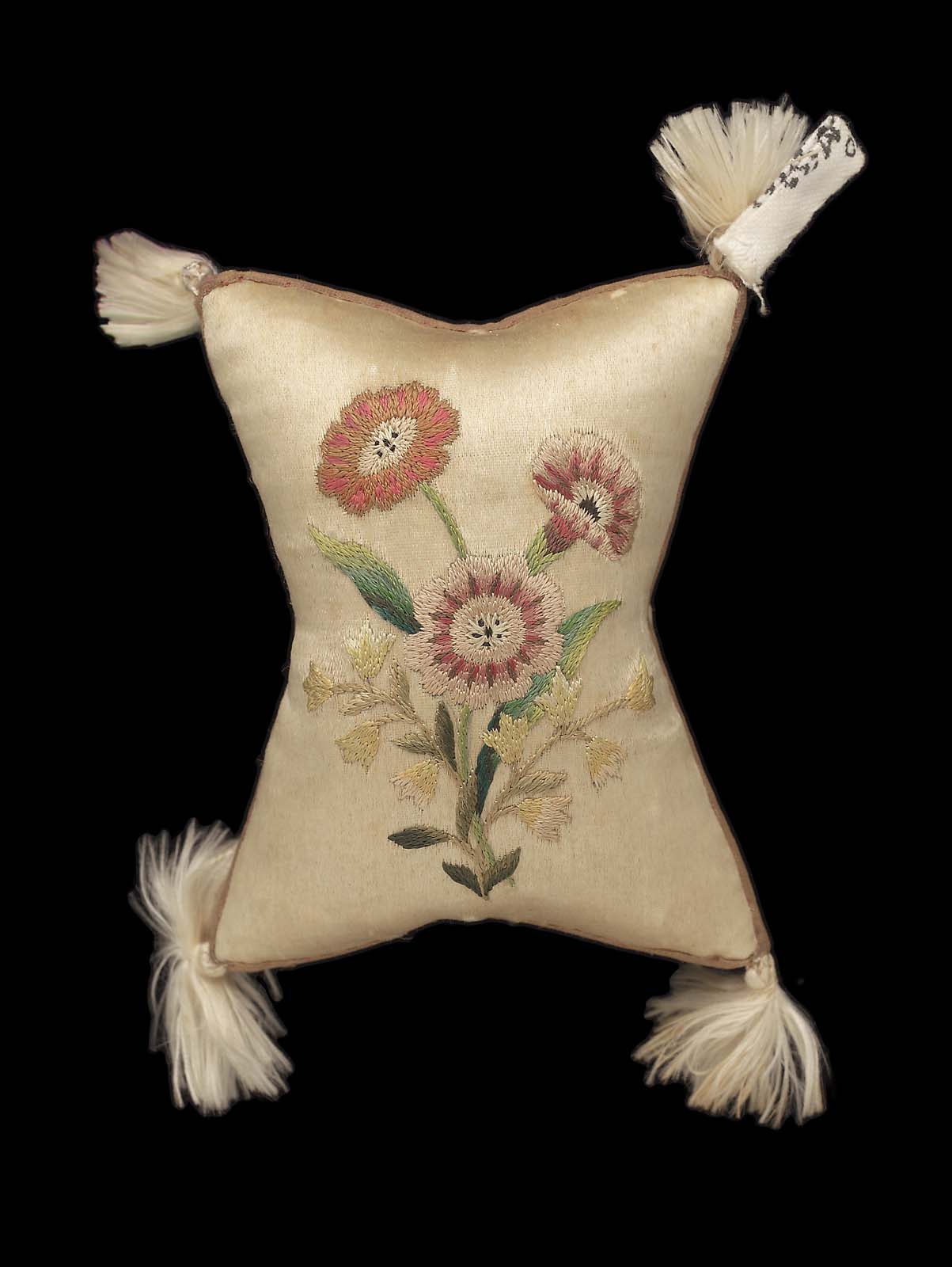 Embroidered pincushion Museum of Fine Arts, Boston