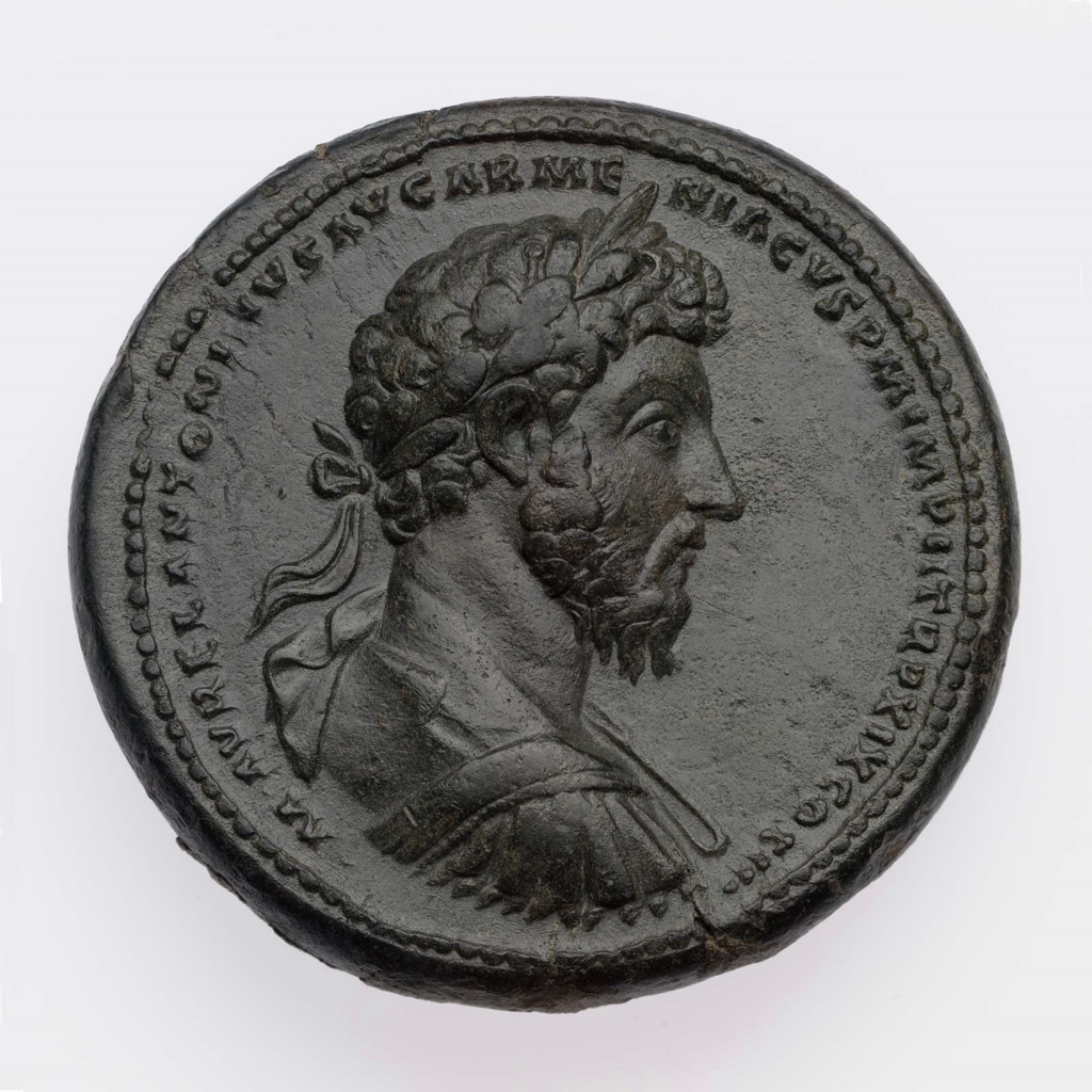 Medallion with bust of Marcus Aurelius Museum of Fine Arts, Boston