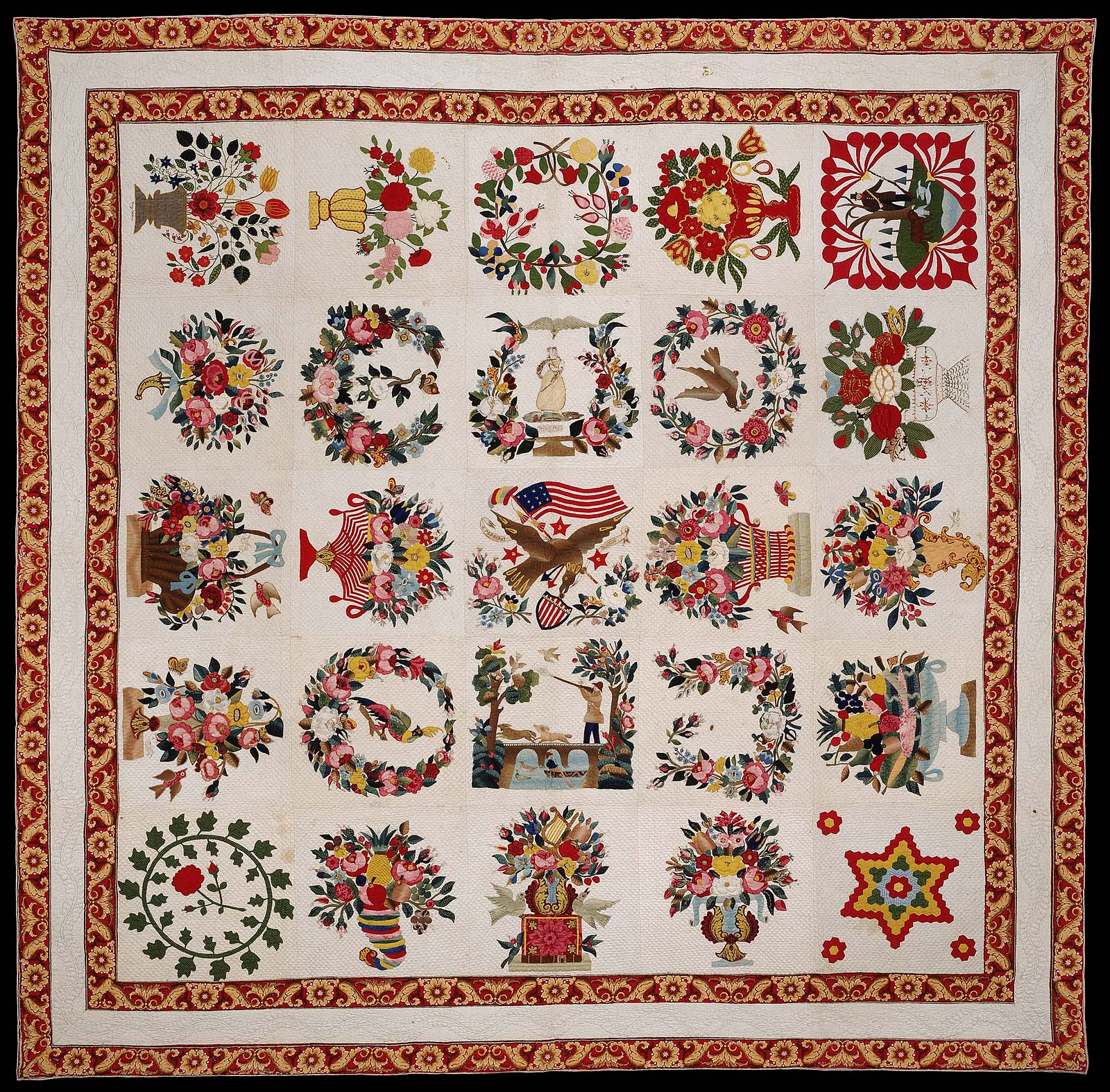 Album quilt Museum of Fine Arts, Boston