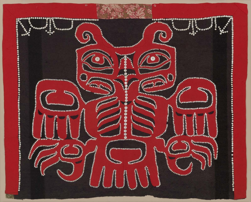 Button blanket Museum of Fine Arts, Boston