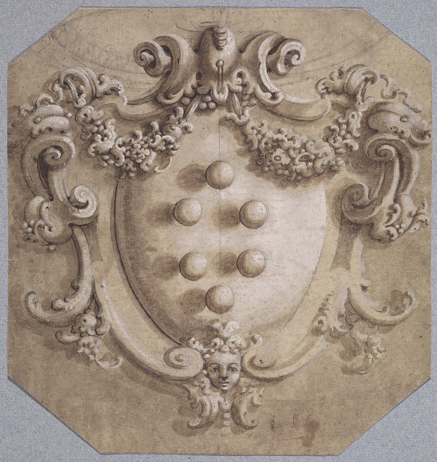 Cartouche with the Medici Coat of Arms Museum of Fine Arts, Boston