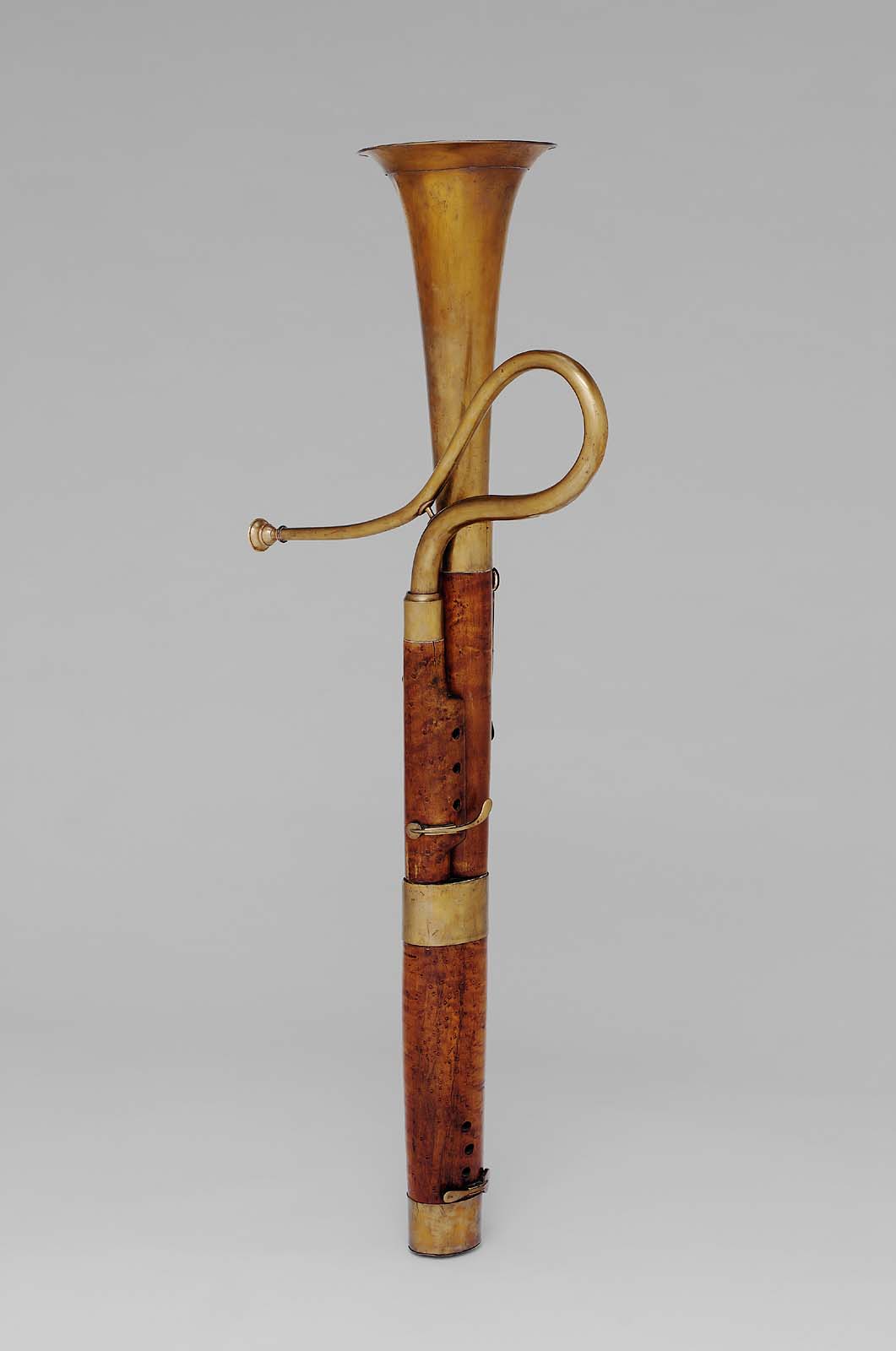 Upright serpent (Russian bassoon) Museum of Fine Arts, Boston