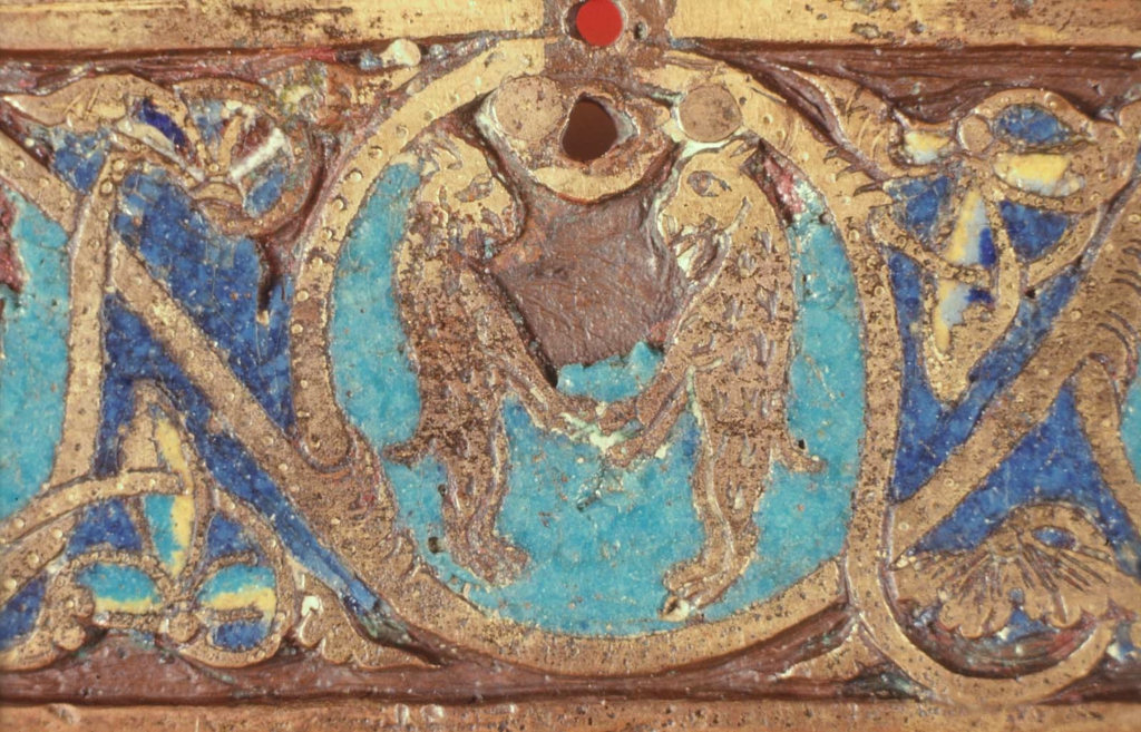 Casket with Beasts in Scrolls Museum of Fine Arts, Boston