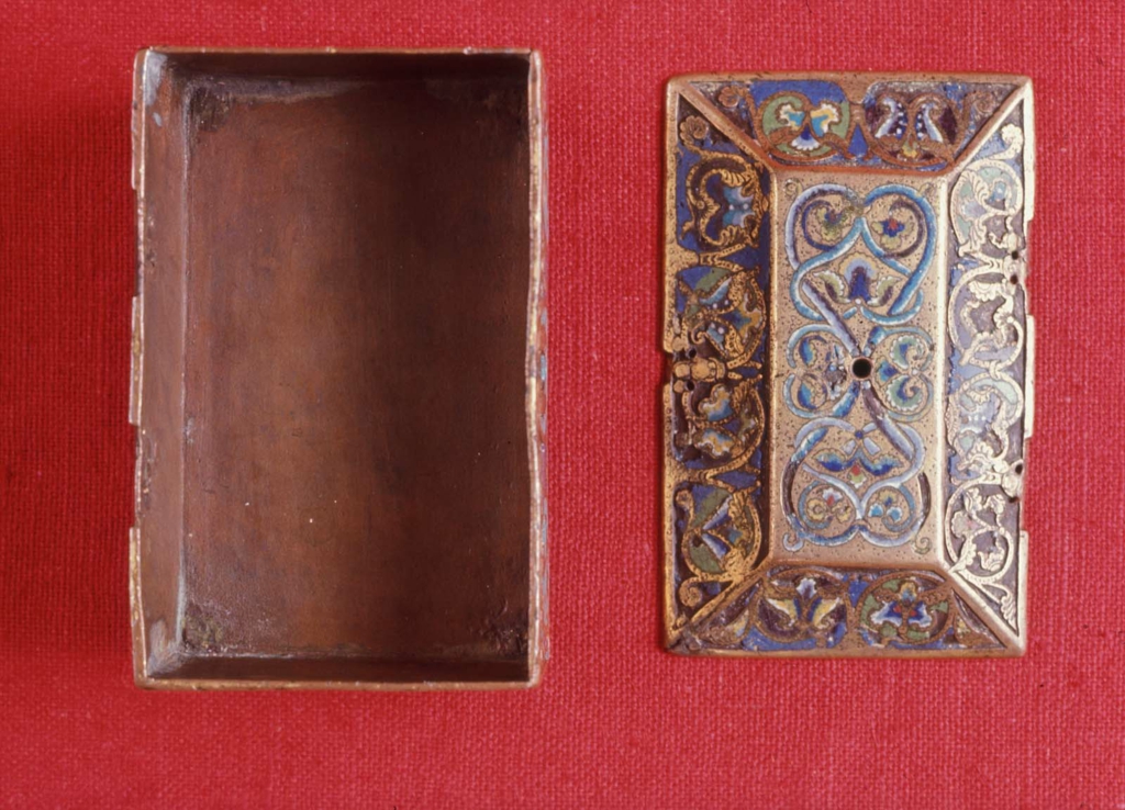 Casket with Beasts in Scrolls Museum of Fine Arts, Boston
