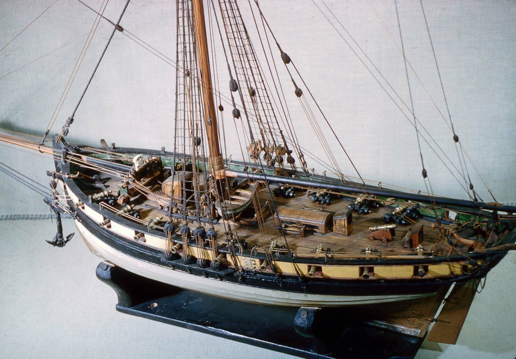 Naval cutter "Earl Howe" Museum of Fine Arts, Boston