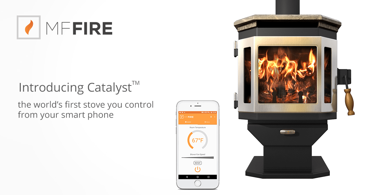 Safest Wood Stove The Catalyst Wood Burning Stove by MF Fire