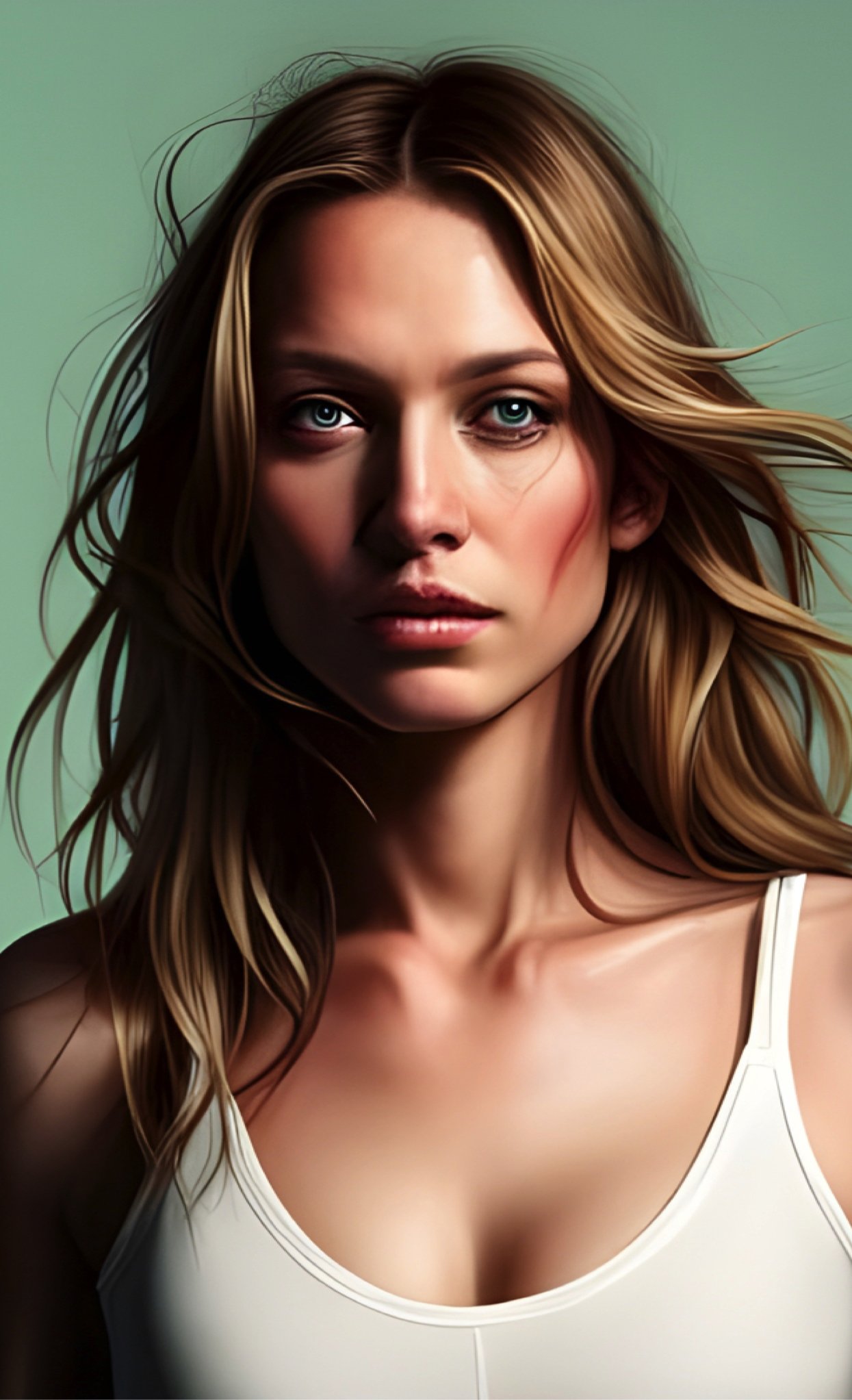 Green Eyes Phone Wallpapers