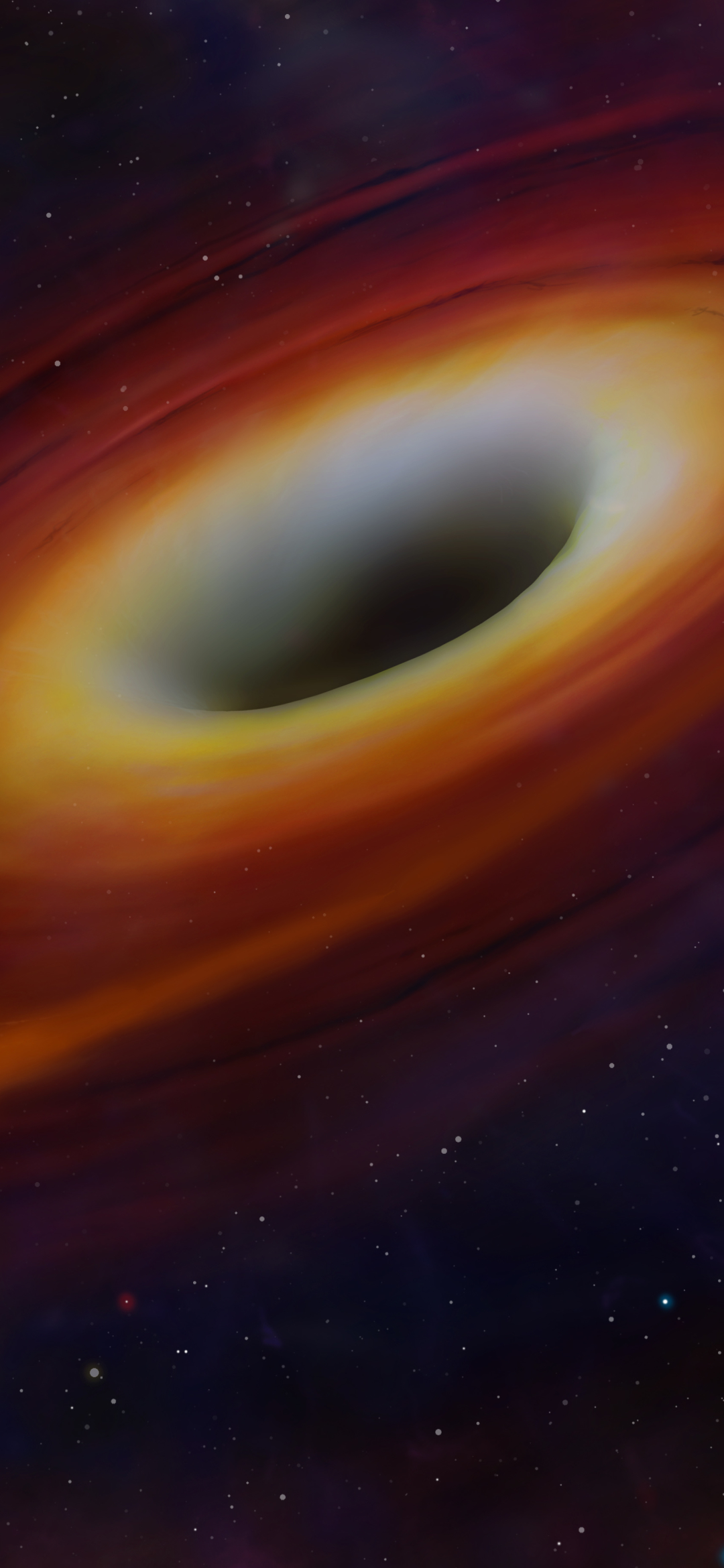 Sci Fi Black Hole Phone Wallpaper Mobile Abyss