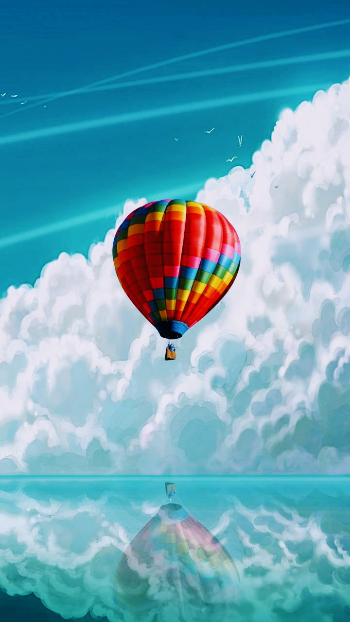 Hot Air Balloon Phone Wallpaper Mobile Abyss