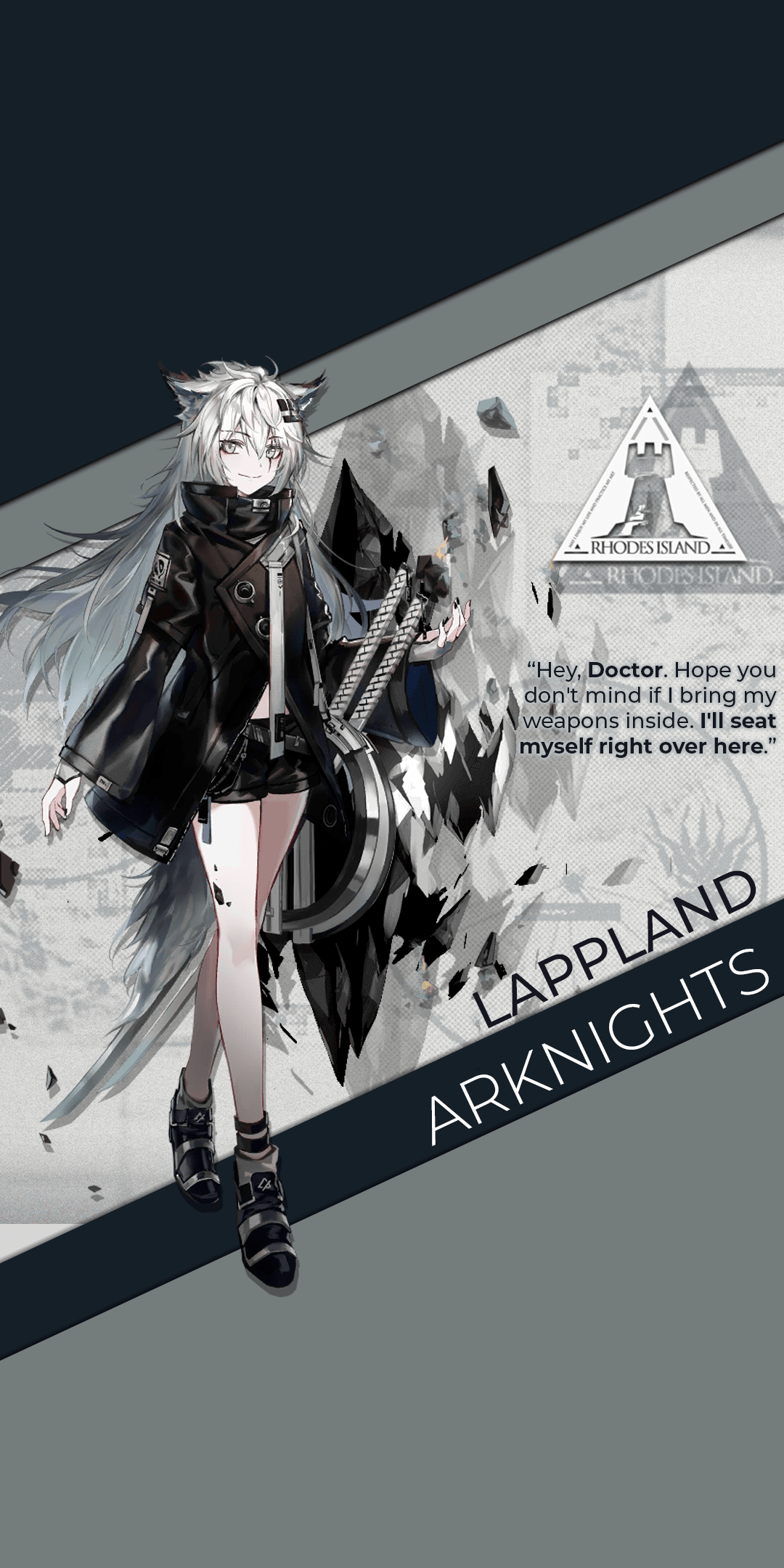 37 Rhodes Island Arknights Wallpaper