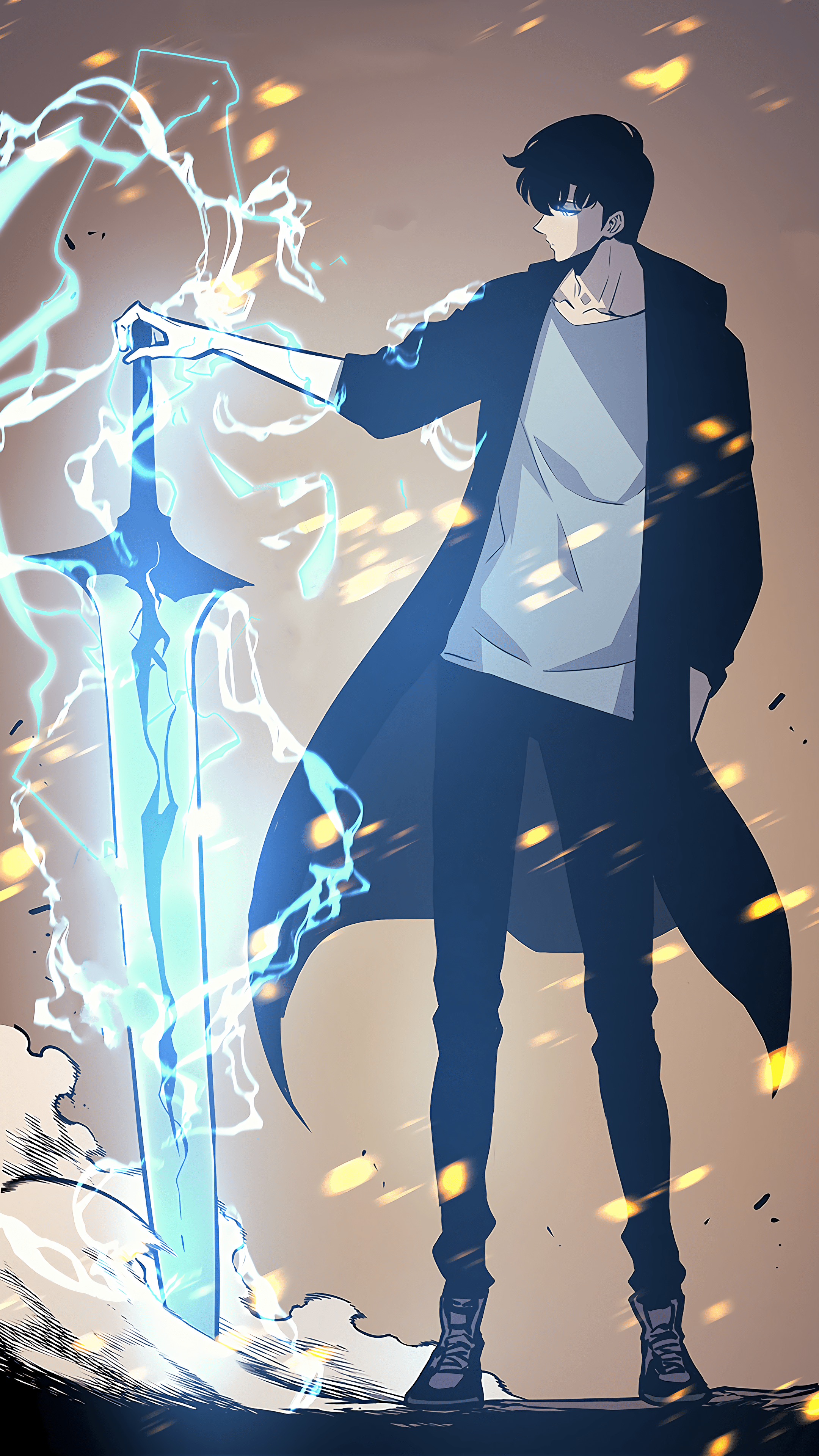 Anime Mobile Wallpapers Solo Leveling Leveling Sololeveling Personajes