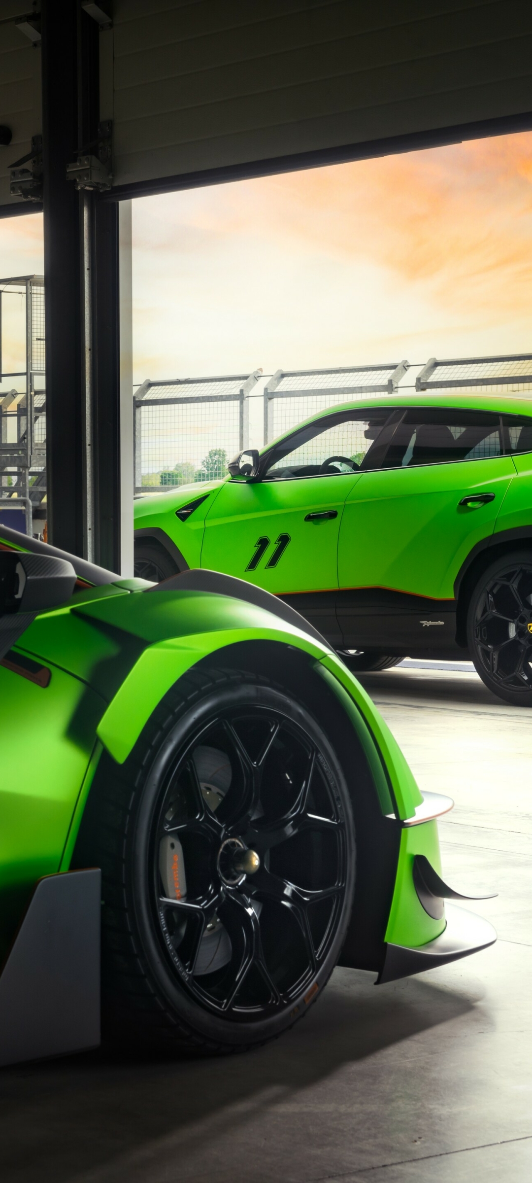 Green Veneno Wallpaper