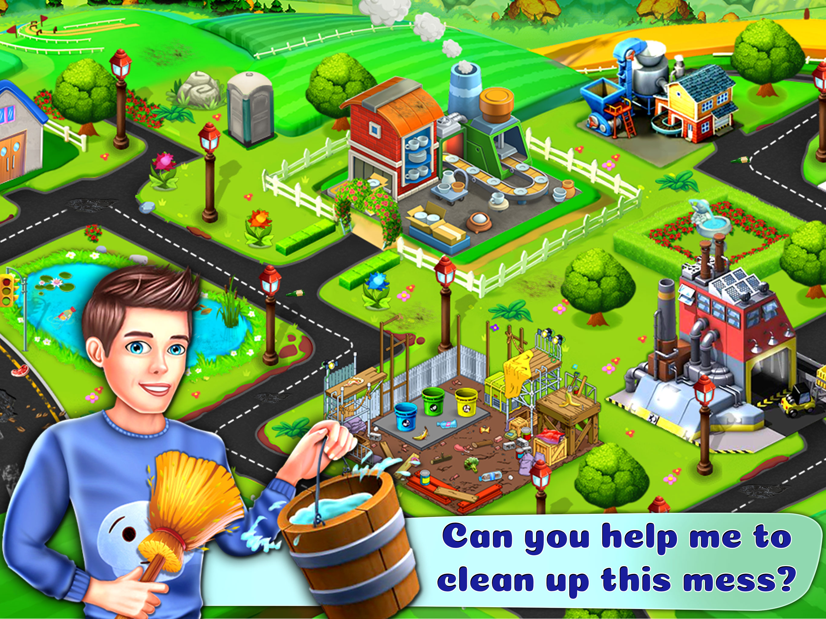 Keep Your Country Clean mFinity InfoTech Mobile Game and Apps