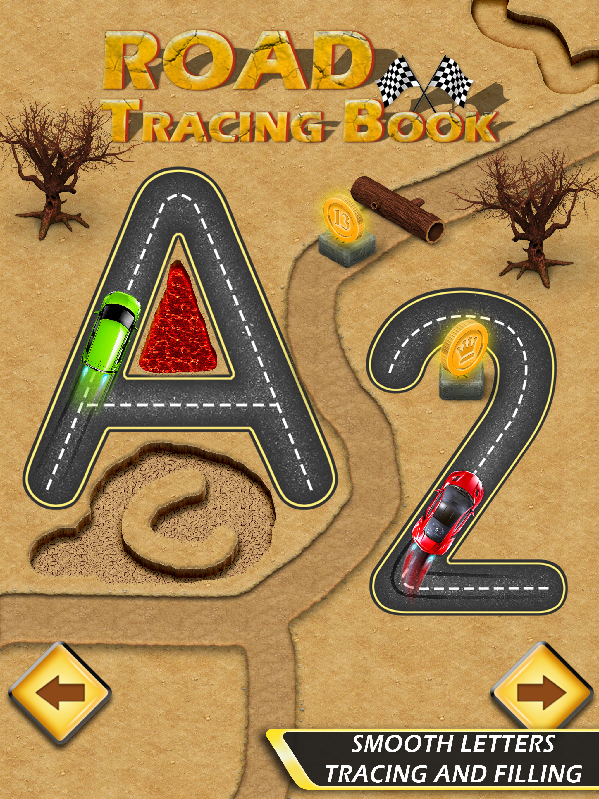 Road Tracing Book mFinity InfoTech Mobile Game and Apps Development