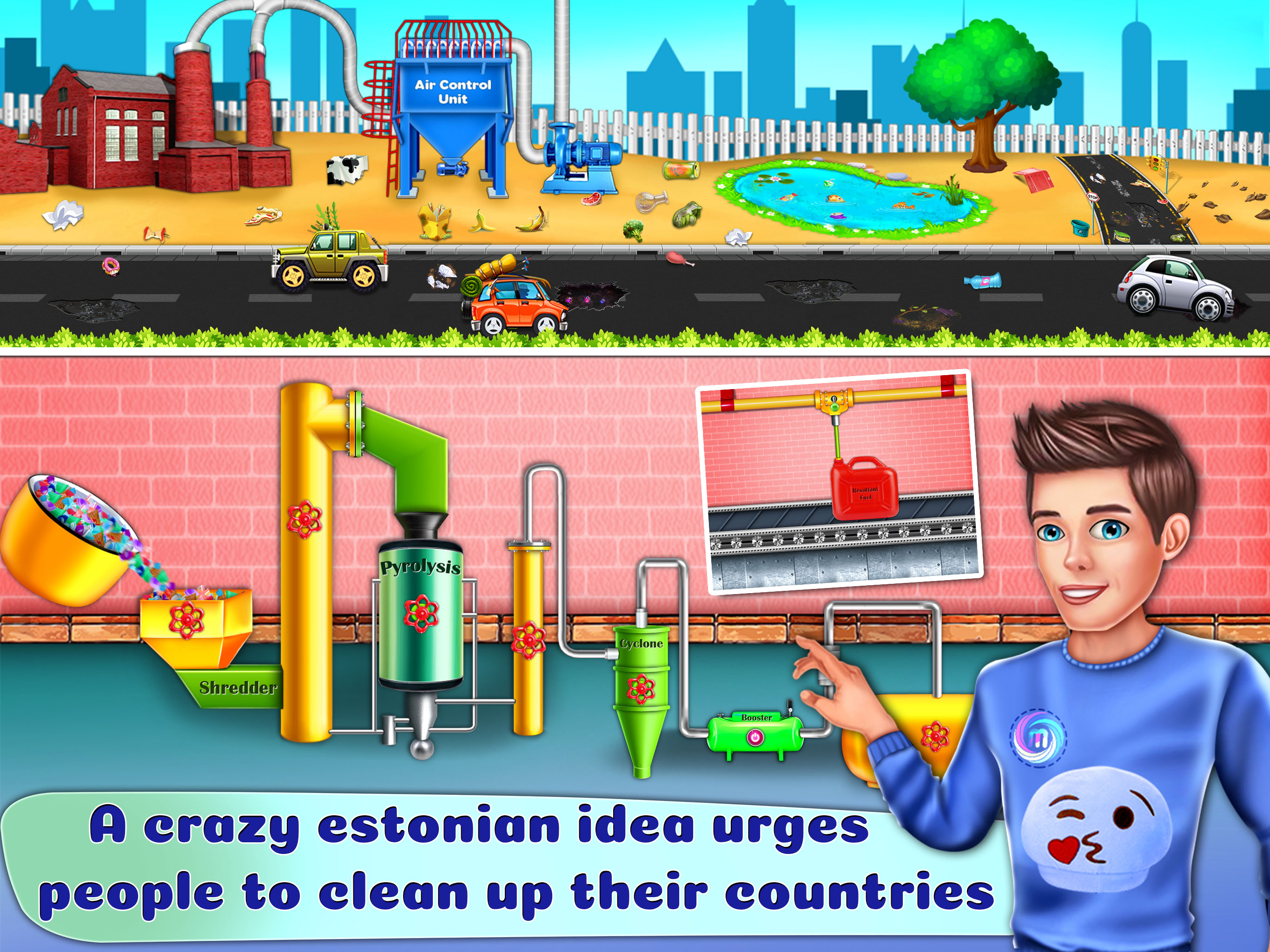 Keep Your Country Clean mFinity InfoTech Mobile Game and Apps