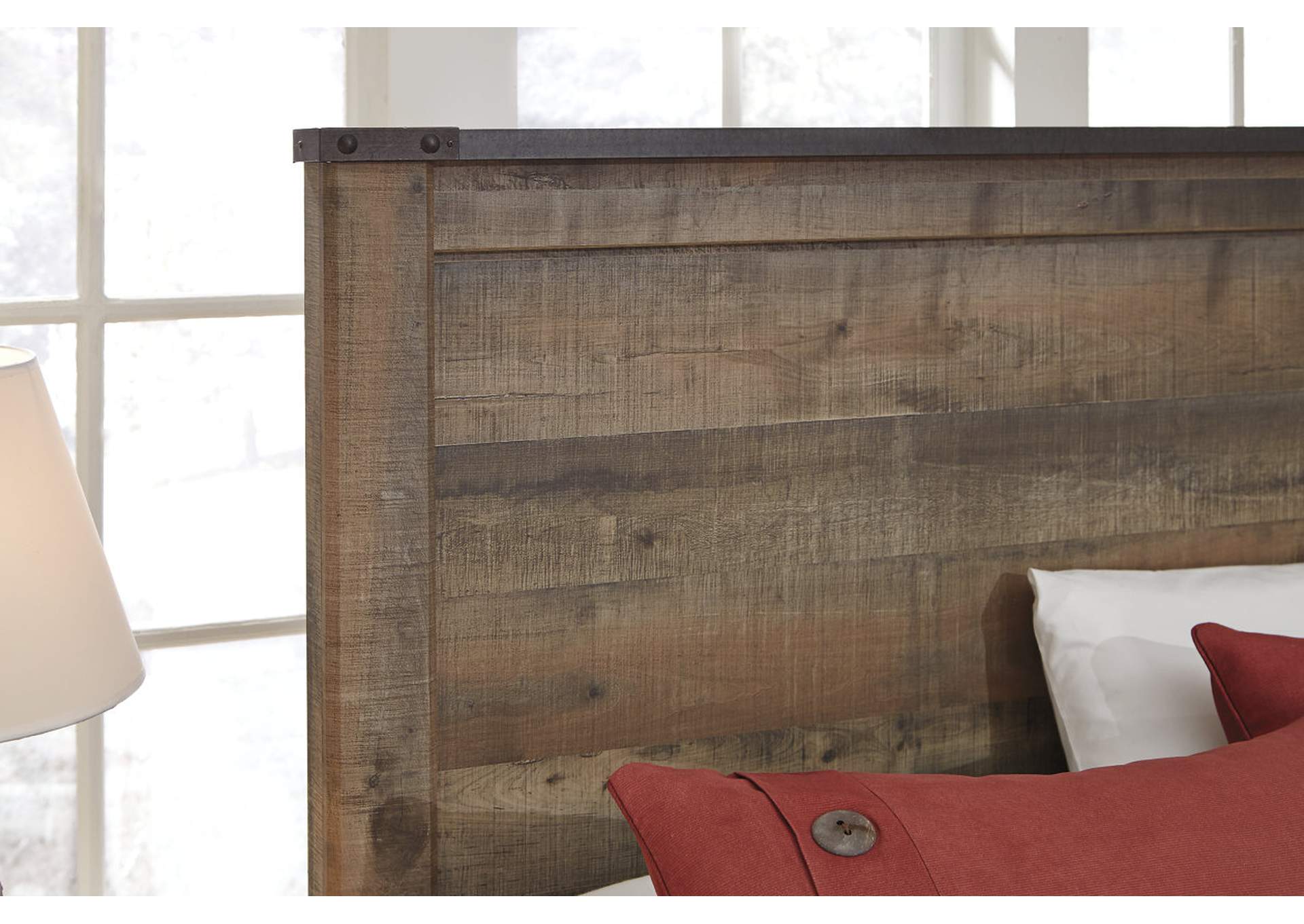 Trinell Full Panel Bed with 1 Large Storage Drawer Northwest Furniture