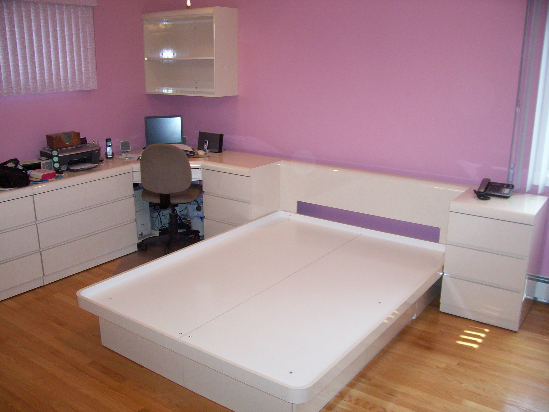 formica bedroom furniture, formica bedroom, formica plathform beds