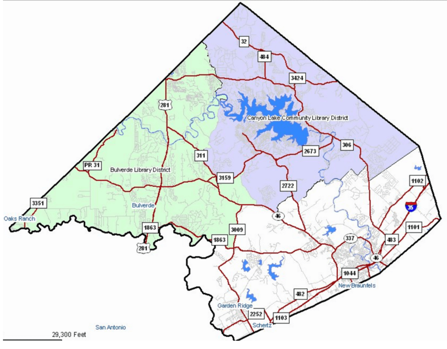 Bulverde Area Rural Library District Mammen Family Public Library