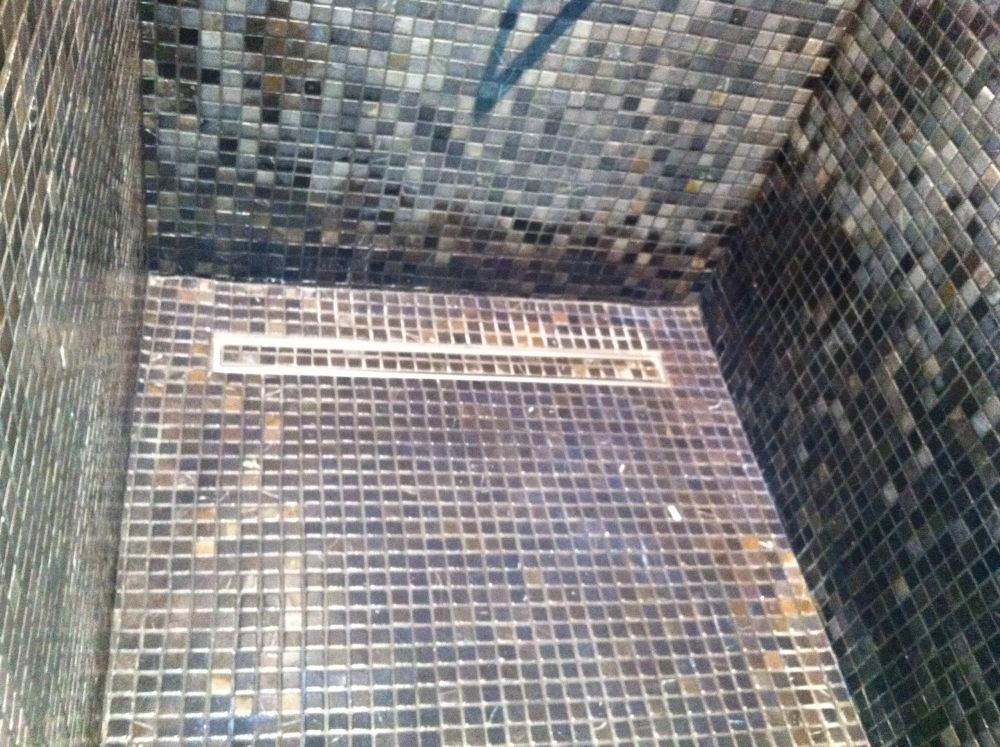 Baticarrelage Mosaique Galet Douche Italienne